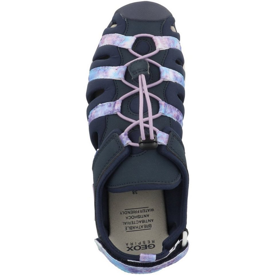 Geox J Borealis G. A Mädchen Sandale, Anti-Shock-Fußbett – bietet optimale  Dämpfung