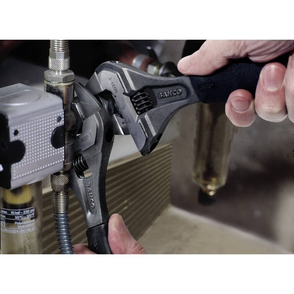 BAHCO Gabelschlüssel Rollgabelschlüssel 8″, brüniert 9031-T