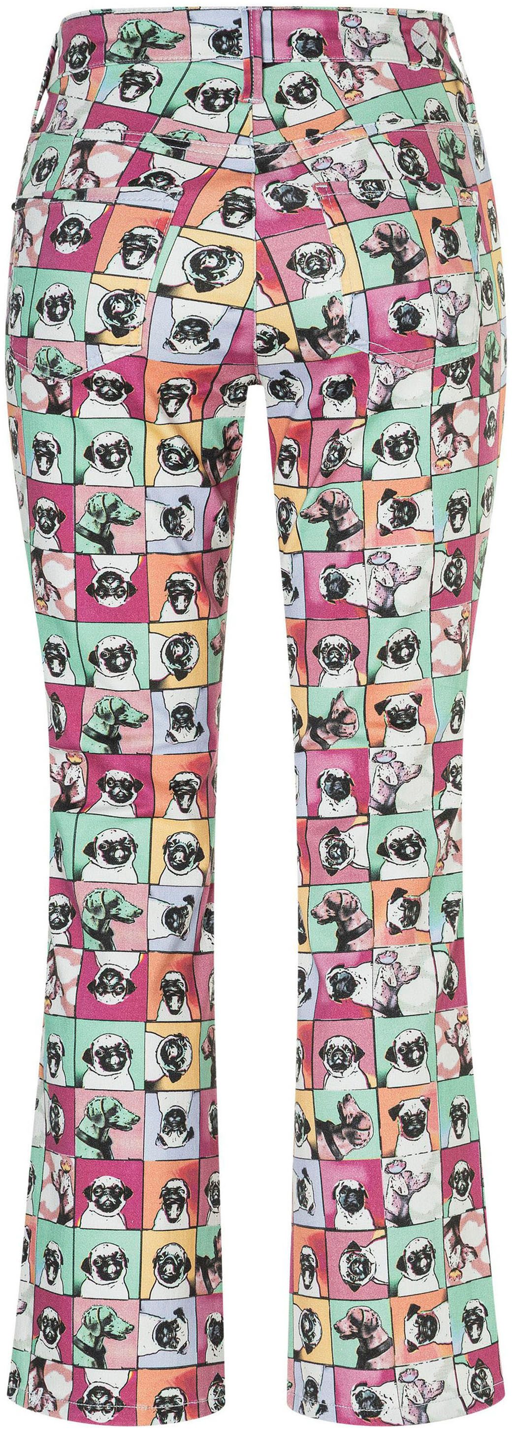 MAC High-waist-Jeans DREAM KICK mit Allover-Print günstig online kaufen