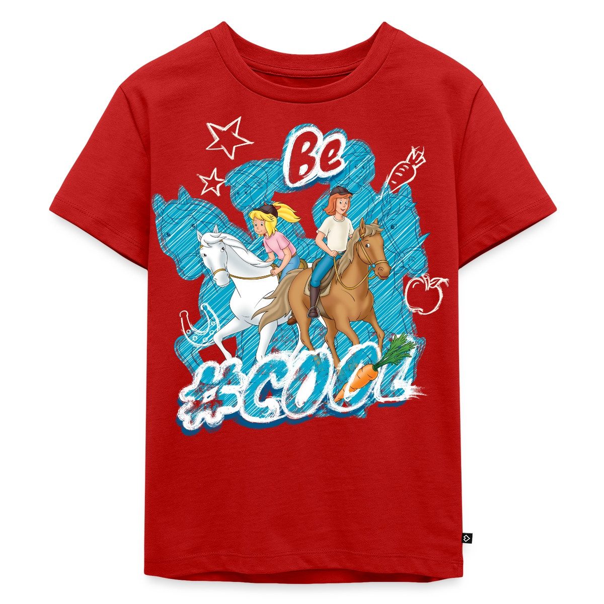 T-Shirt Bibi Und Tina Be Cool Reiterinnen Kinder Premium T-Shirt