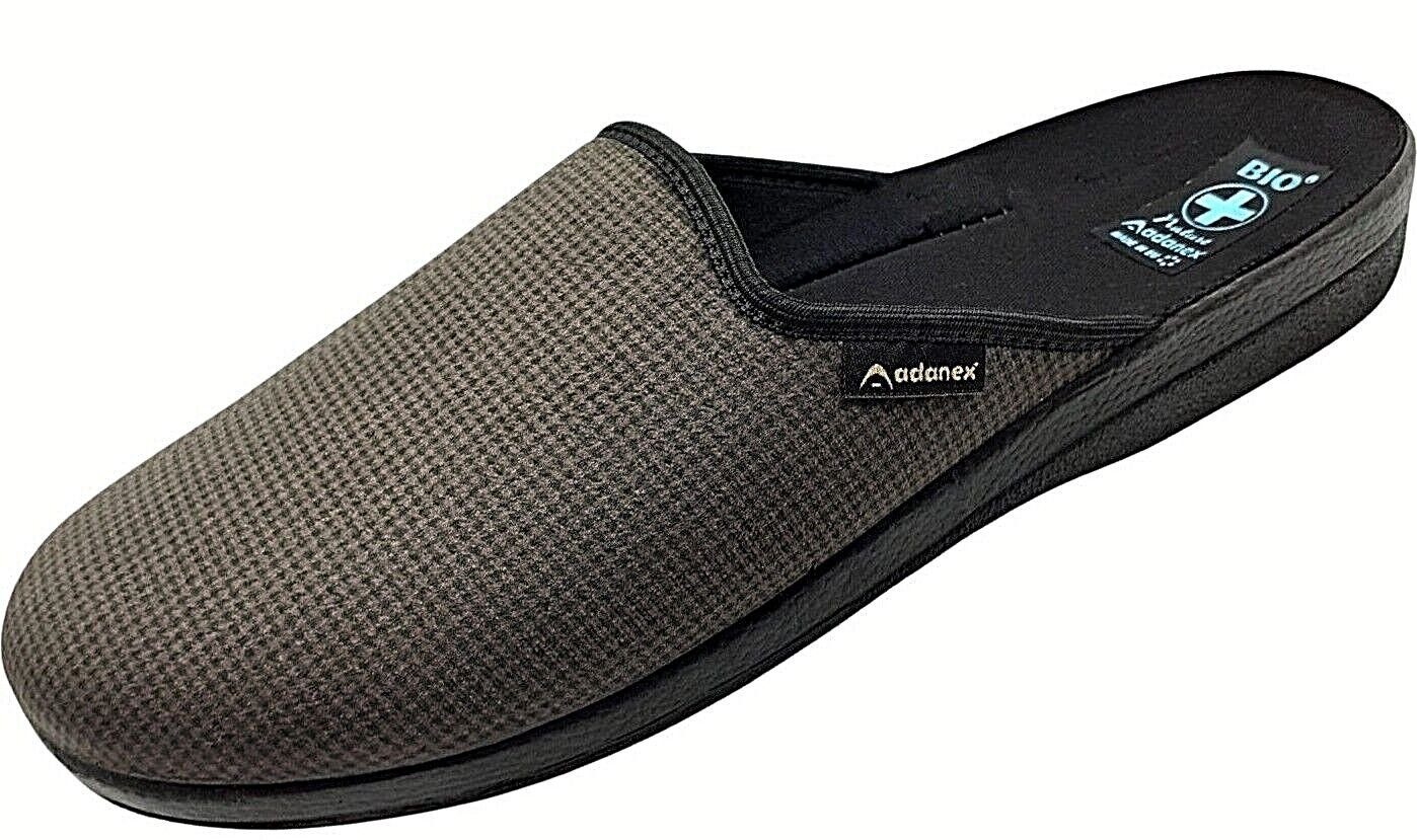 BIO Herren leichte Hausschuhe Pantoffel Latschen bequem und elegant Hausschuh