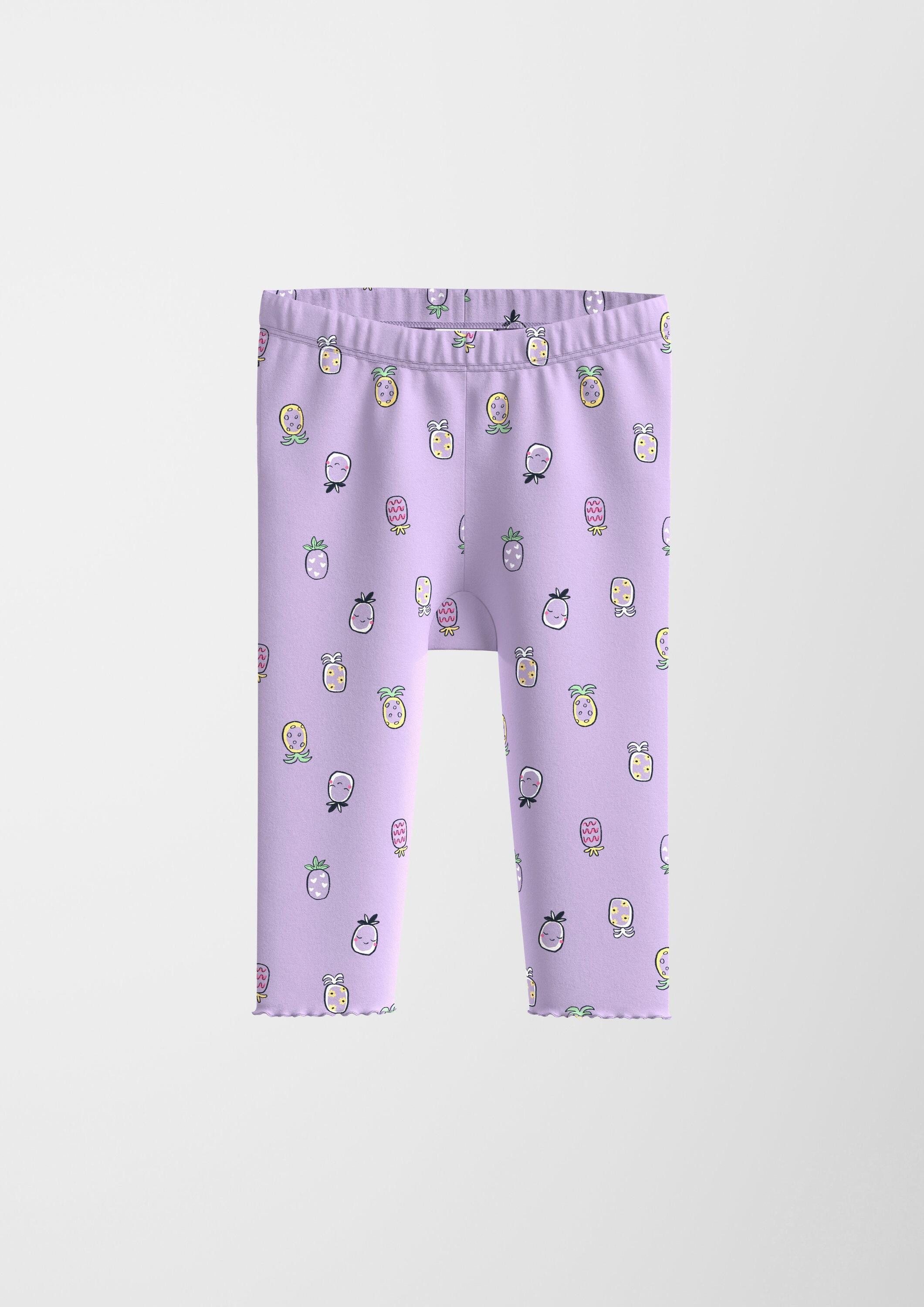 s.Oliver Leggings Leggins Leggings mit All-over-Print