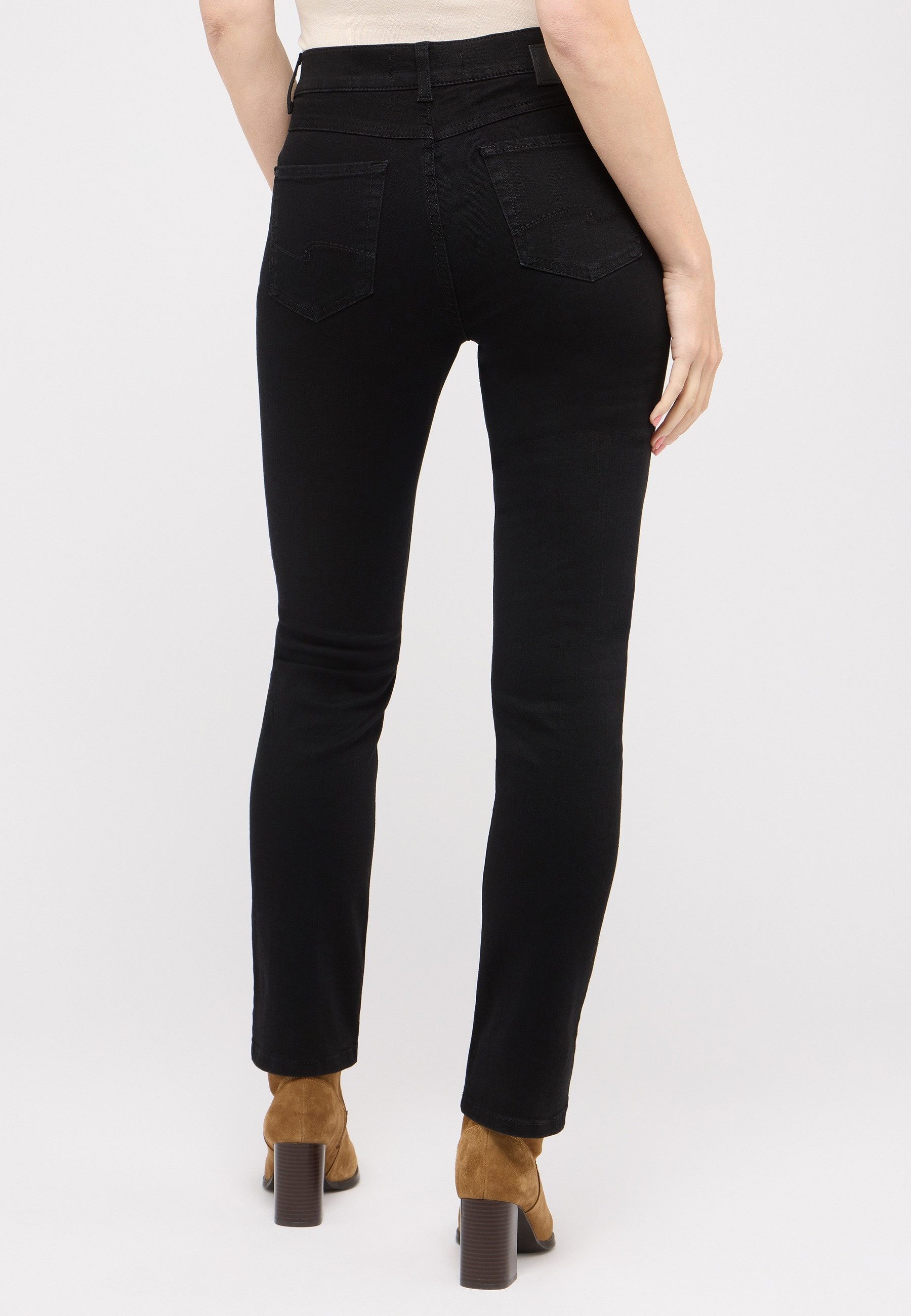 ANGELS Straight-Jeans CICI Straight-Schnitt, Slim fit Passform, aus Baumwollmischung – Bild 4 von 5
