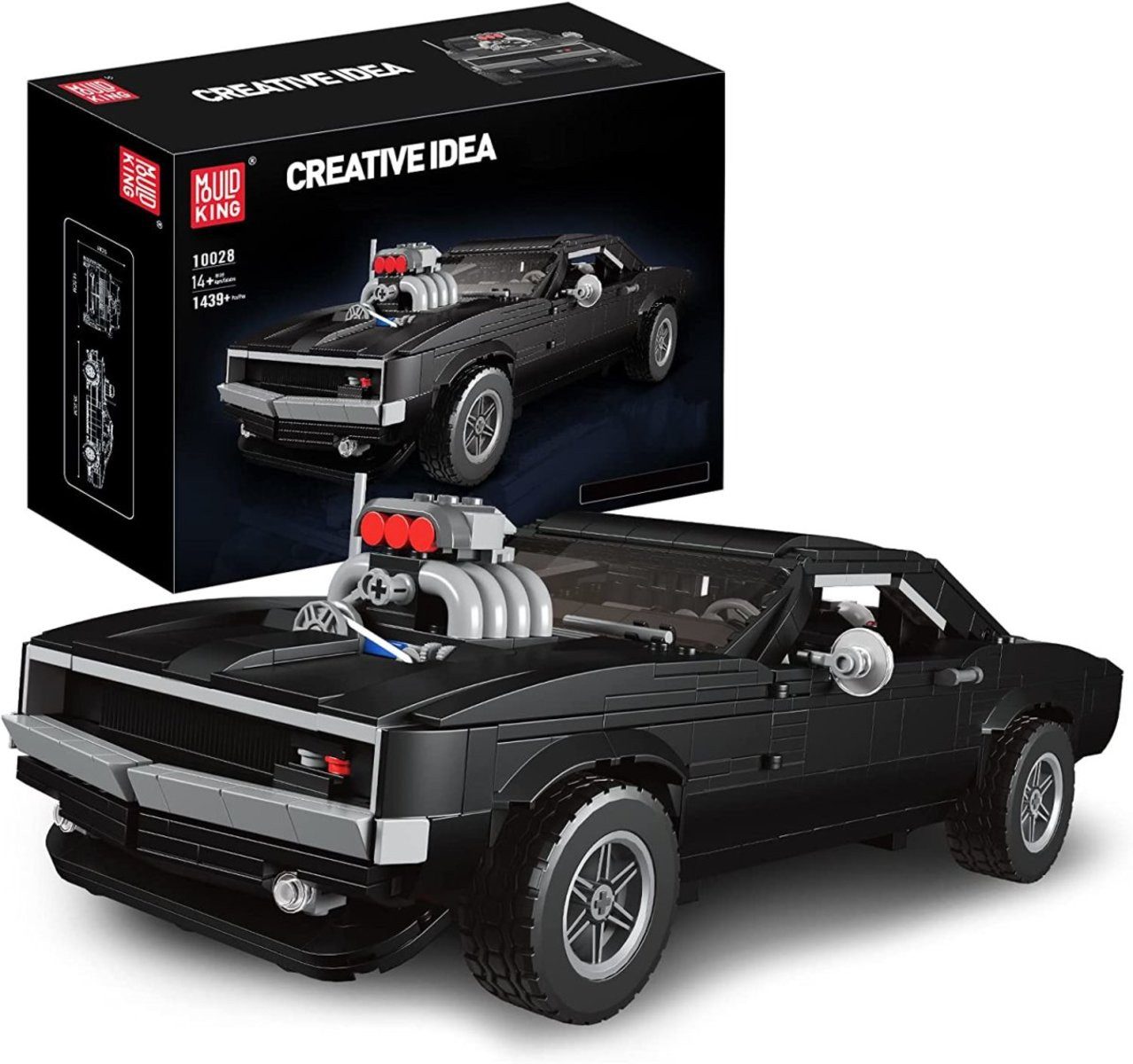 Mould King Mould King 10028 Charger American Muscle Car Spielbausteine