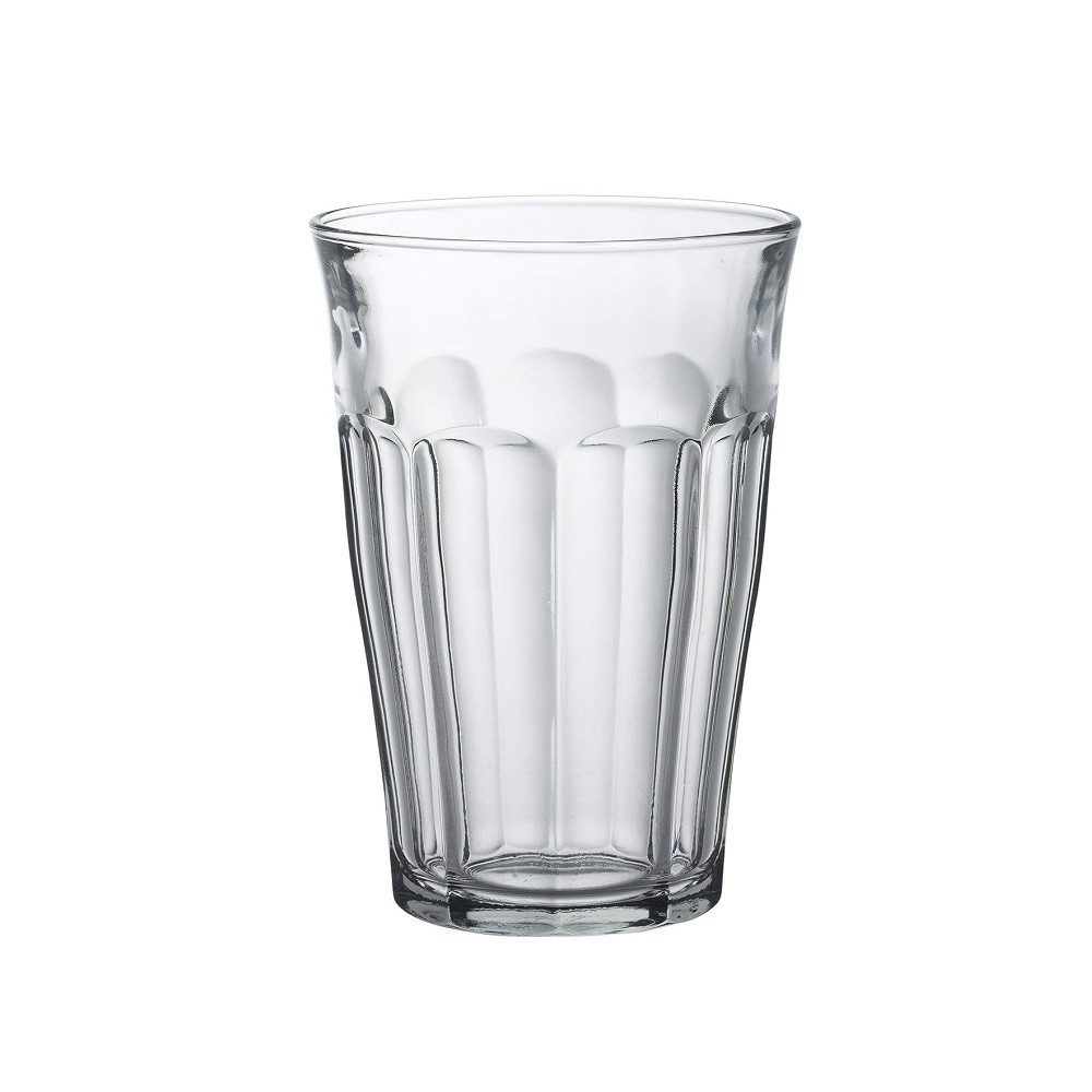 Bormioli Rocco Glas Duralex Picardie Becher 360 ml 6er Set, Glas
