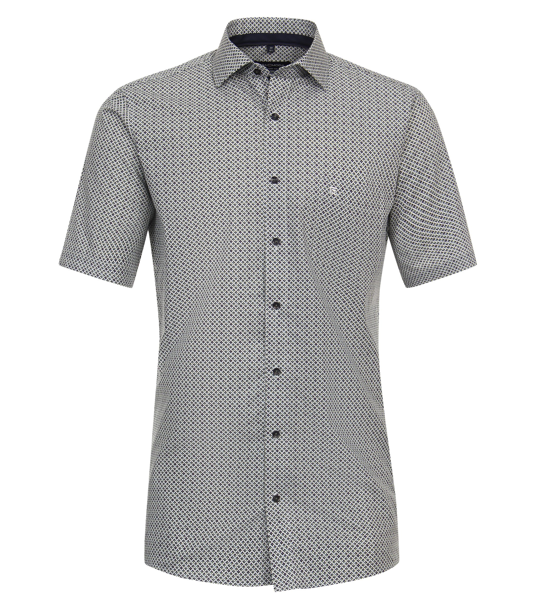 CASAMODA Businesshemd CASAMODA Businesshemd Kurzarm Print günstig online kaufen