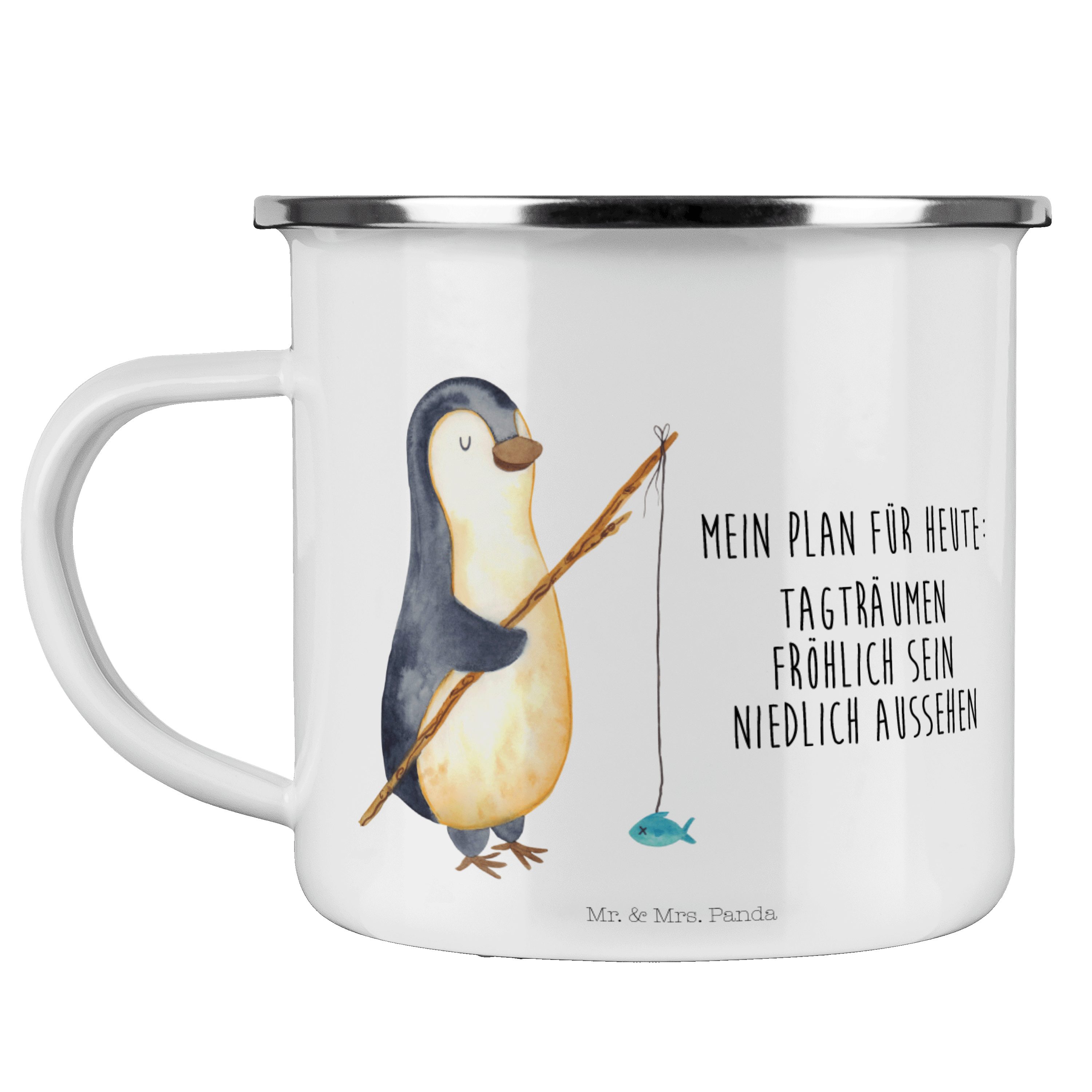 Personalisierte Tasse Pinguin marschierend – Mr. & Mrs. Panda