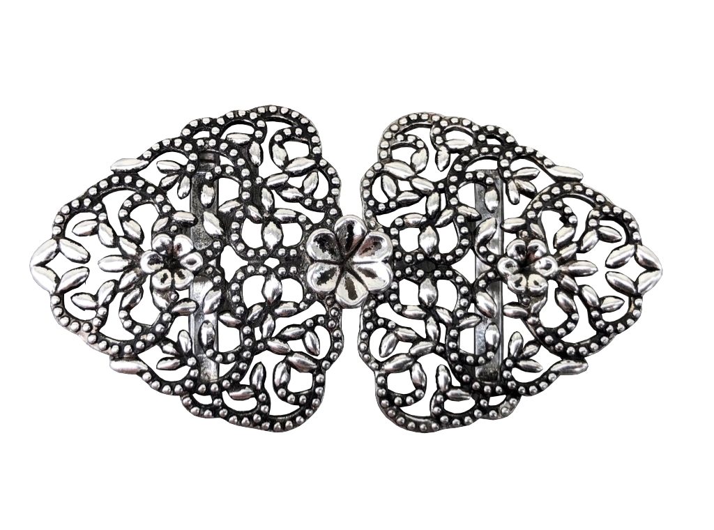 Hartmann-Knöpfe Gürtelschnalle blumige Dirndl Schürzenschliesse günstig online kaufen