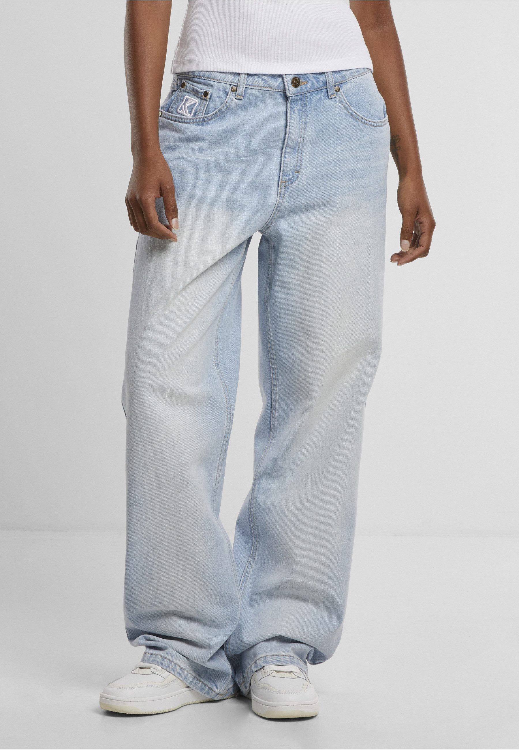 Karl Kani Bequeme Jeans Karl Kani Karl Kani OG Five Pocket Straight Leg Denim