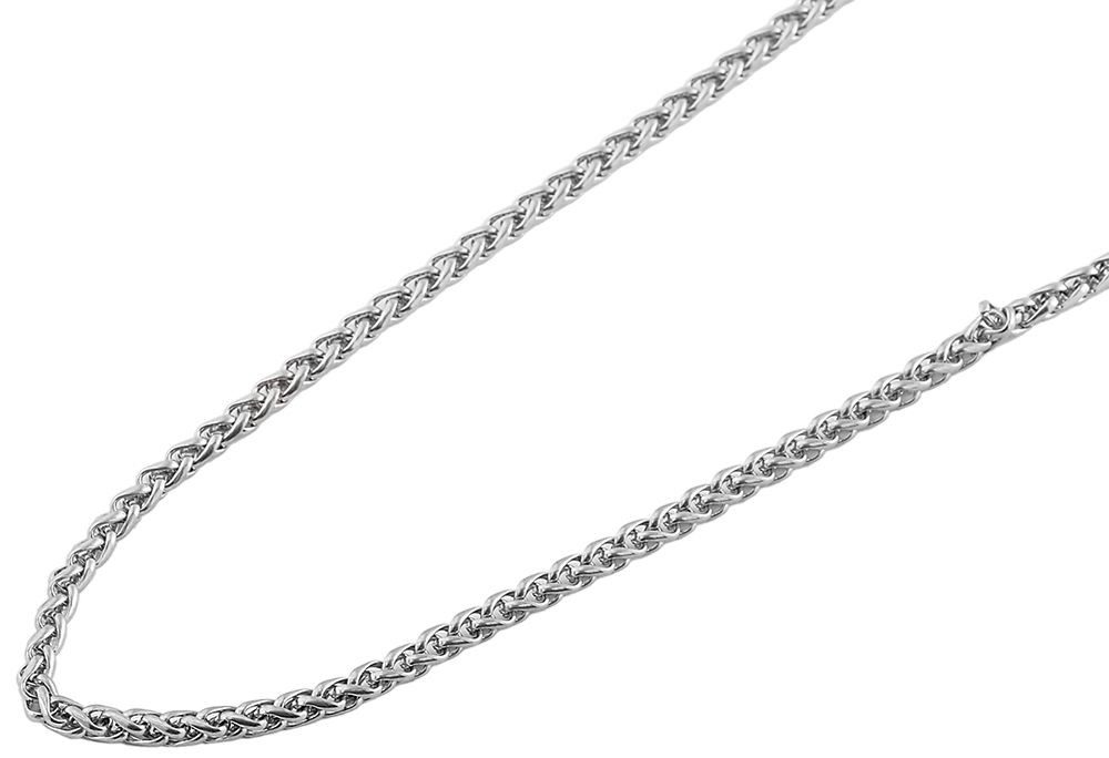 AKZENT Edelstahlkette Ramine Zopfkette, Edelstahl, silberfarben, günstig online kaufen