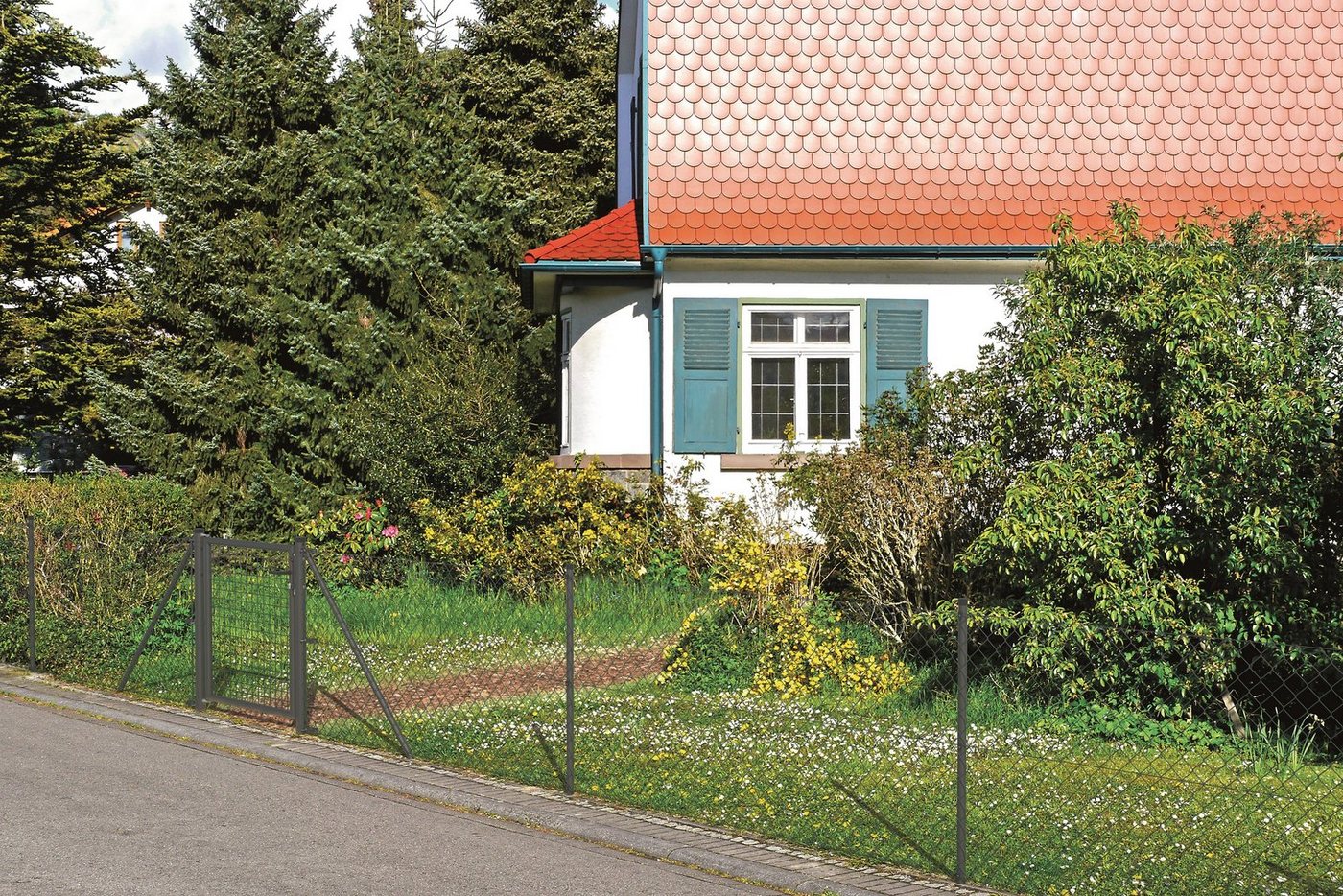 Thumbnail - Alberts Maschendrahtzaun, (Set), Höhe: 80 - 200 cm, Gesamtlänge: 15 - 100 m, zum Einbetonieren