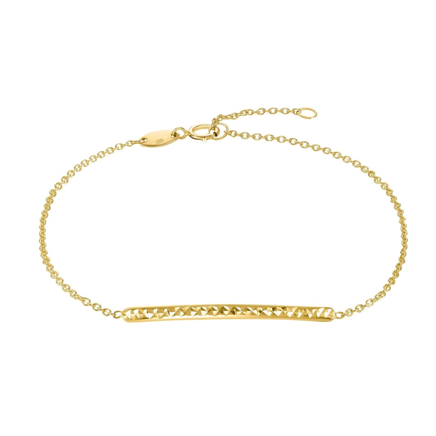 Schnäppchenpreise Amor Goldarmband Gold (Armband, Damen, 585 1-tlg) für