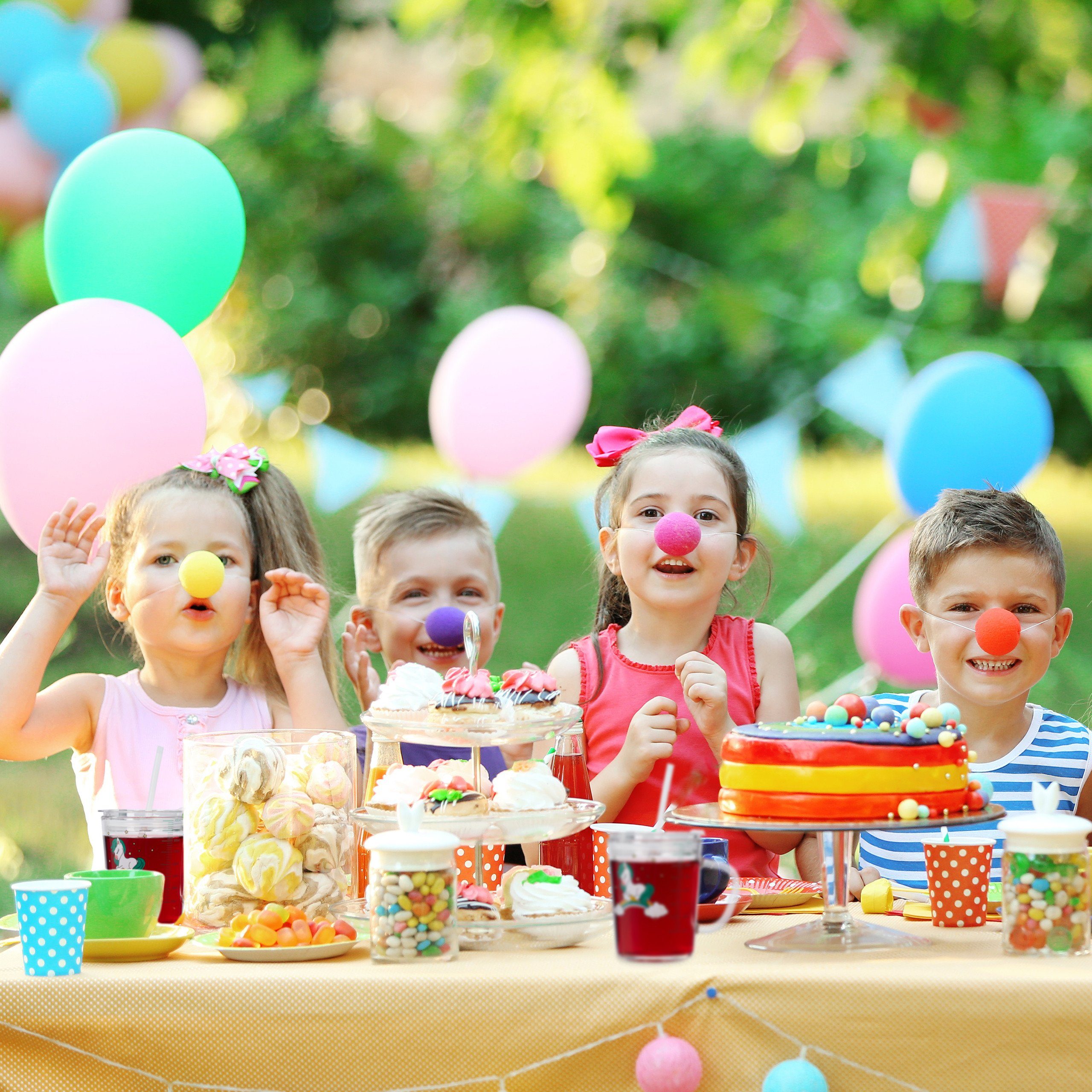 relaxdays Kinderbecher 2er Set Kindergläser mit Pferdemotiv, Glas