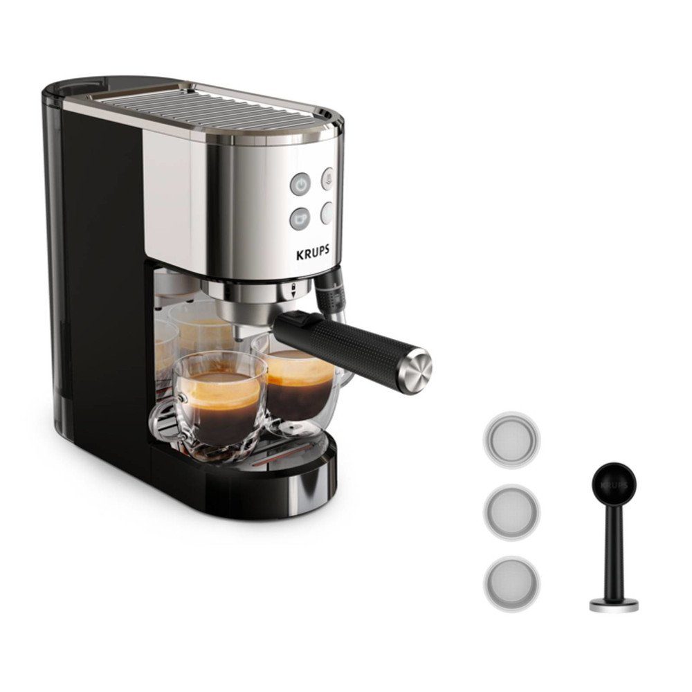 Espressomaschine Krups Virtuoso XP444C10 Krups Espressomasc... Kaffeemaschine Halbautomatisch