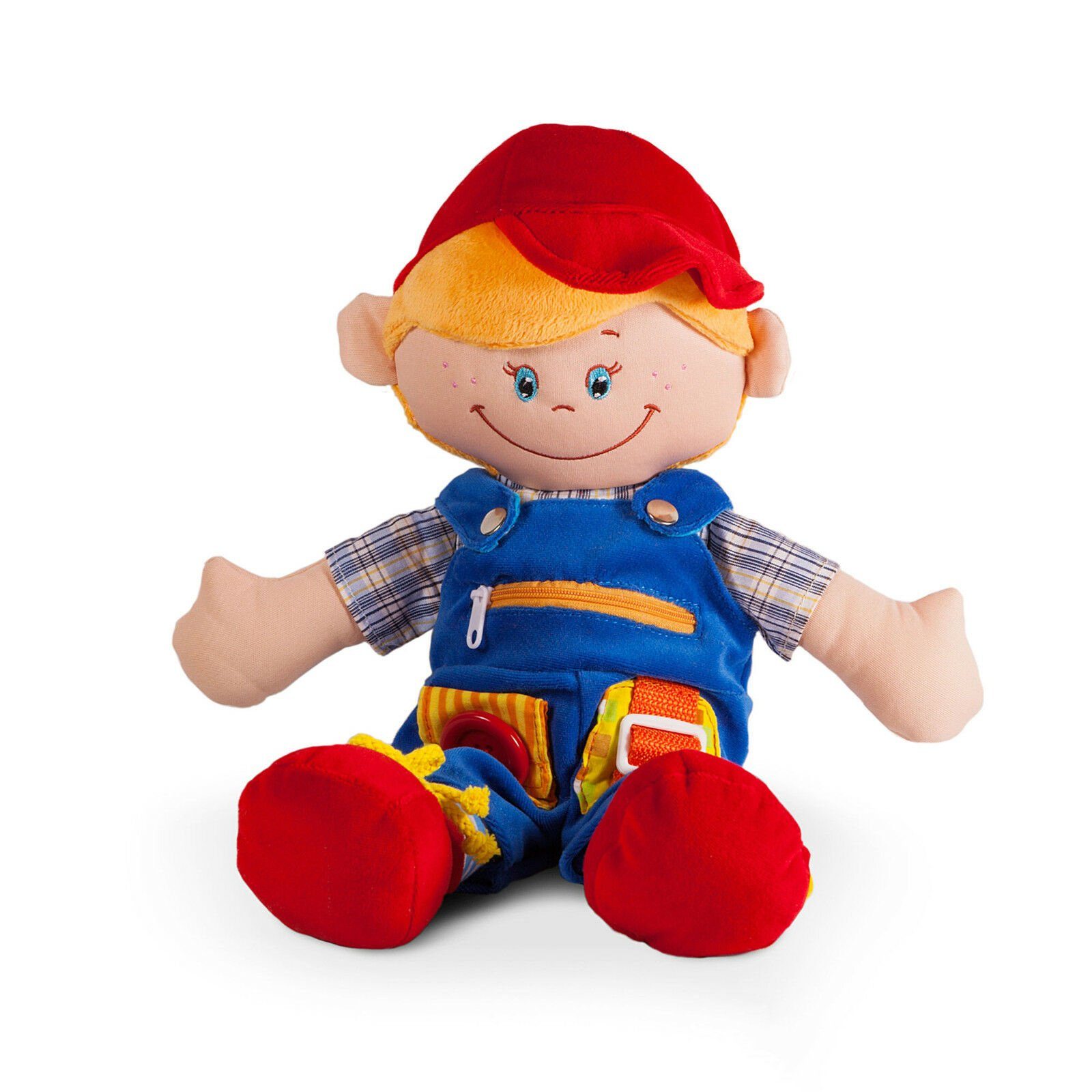 Small Foot Stoffpuppe Weiche Stoffpuppe Junge 36 cm Puppe (1-tlg), weiche S günstig online kaufen