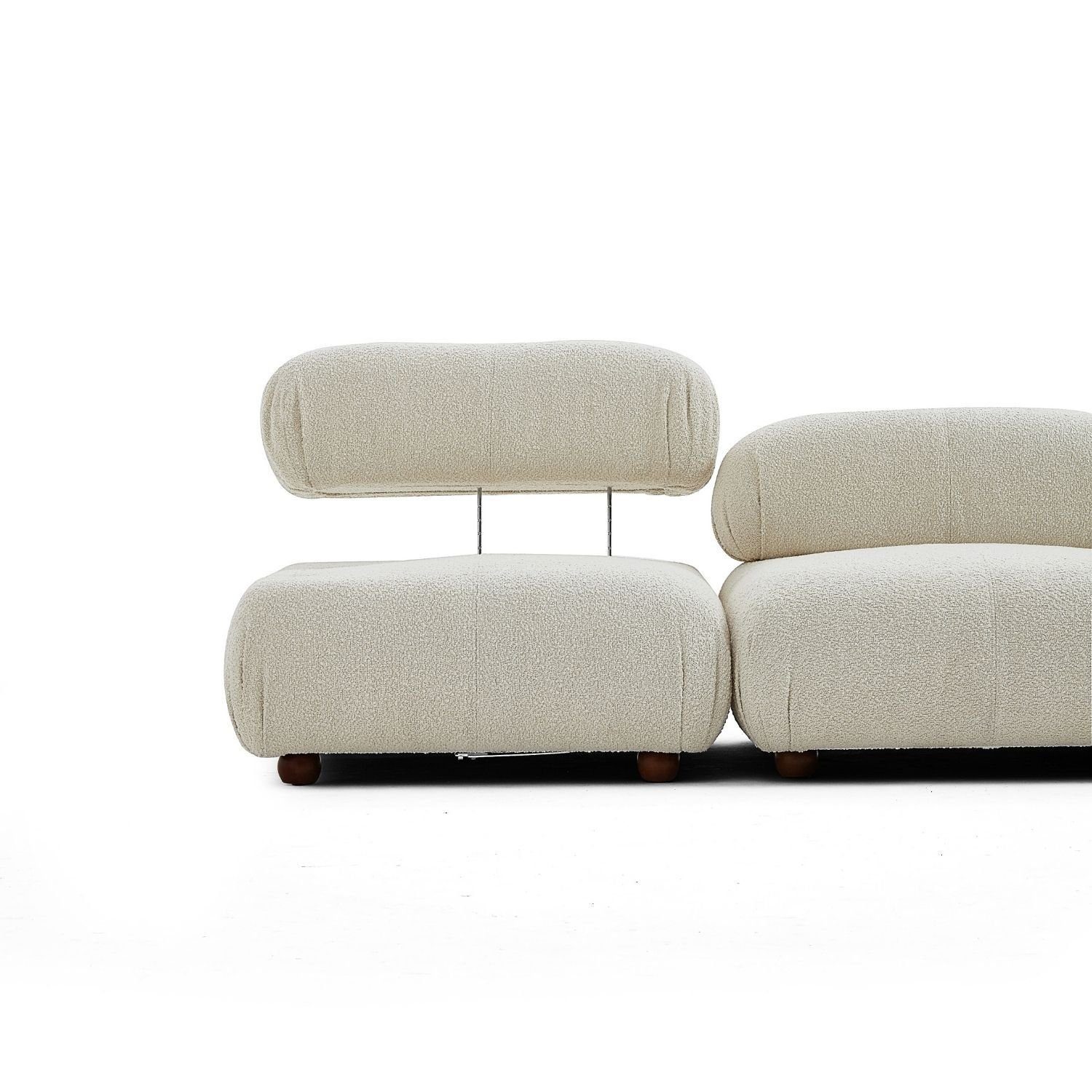 Touch me Sofa Knuffiges Sitzmöbel im Rosa-Lieferung neueste Komfortschaum Preis Aufbau Generation enthalten! und aus