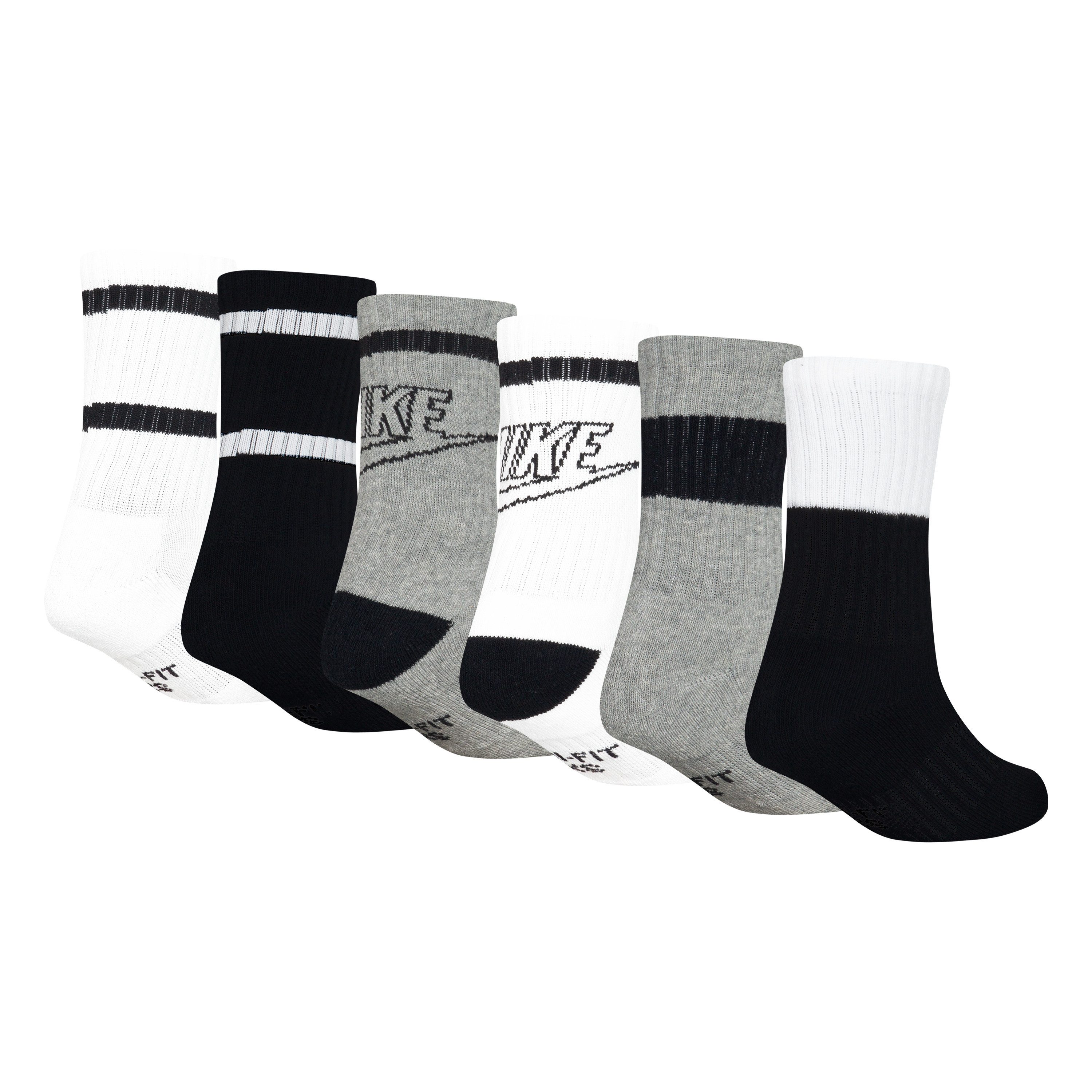 Nike Sportswear Socken NHN NSW RETRO 6PK CREW (6-Paar) 6 Paar im Set, Baumwollmischung mit Elasthan-Anteil