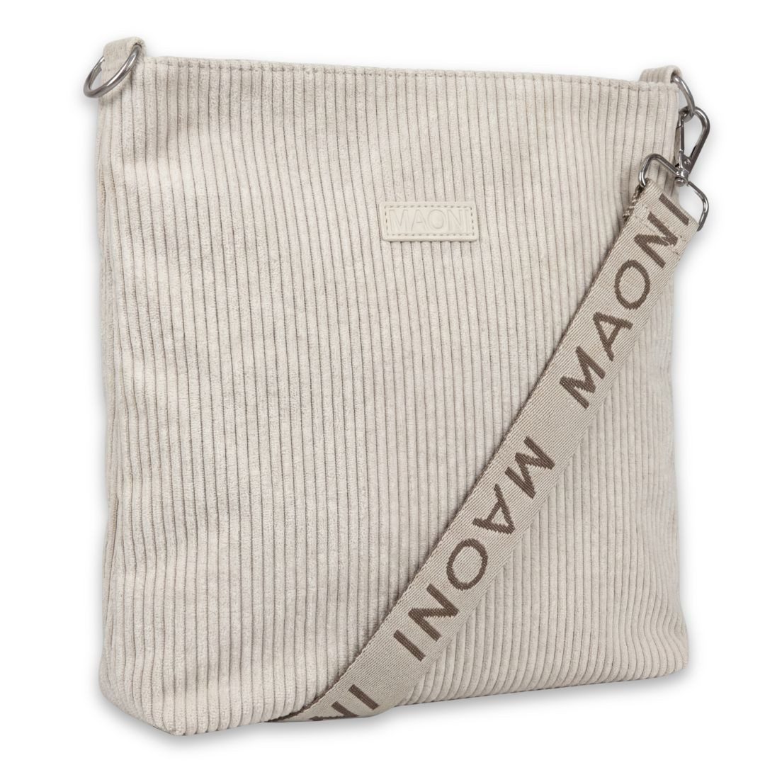 MAONI Umhängetasche Cord, Vegan, mit geräumigem Hauptfach günstig online kaufen