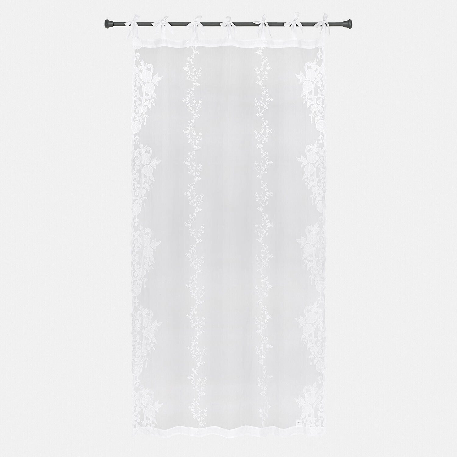 Mirabeau Vorhang Gardine Élourette weiß
