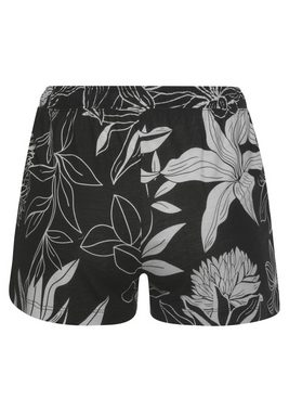 LASCANA Schlafshorts mit floralem Druck