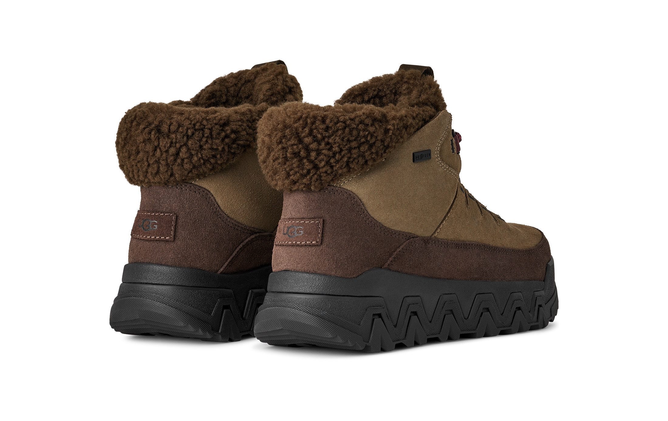 UGG TERRE TRAIL COZY LACE Winterboots Plateaboots, Winterboots mit gepolstertem Schaftrand