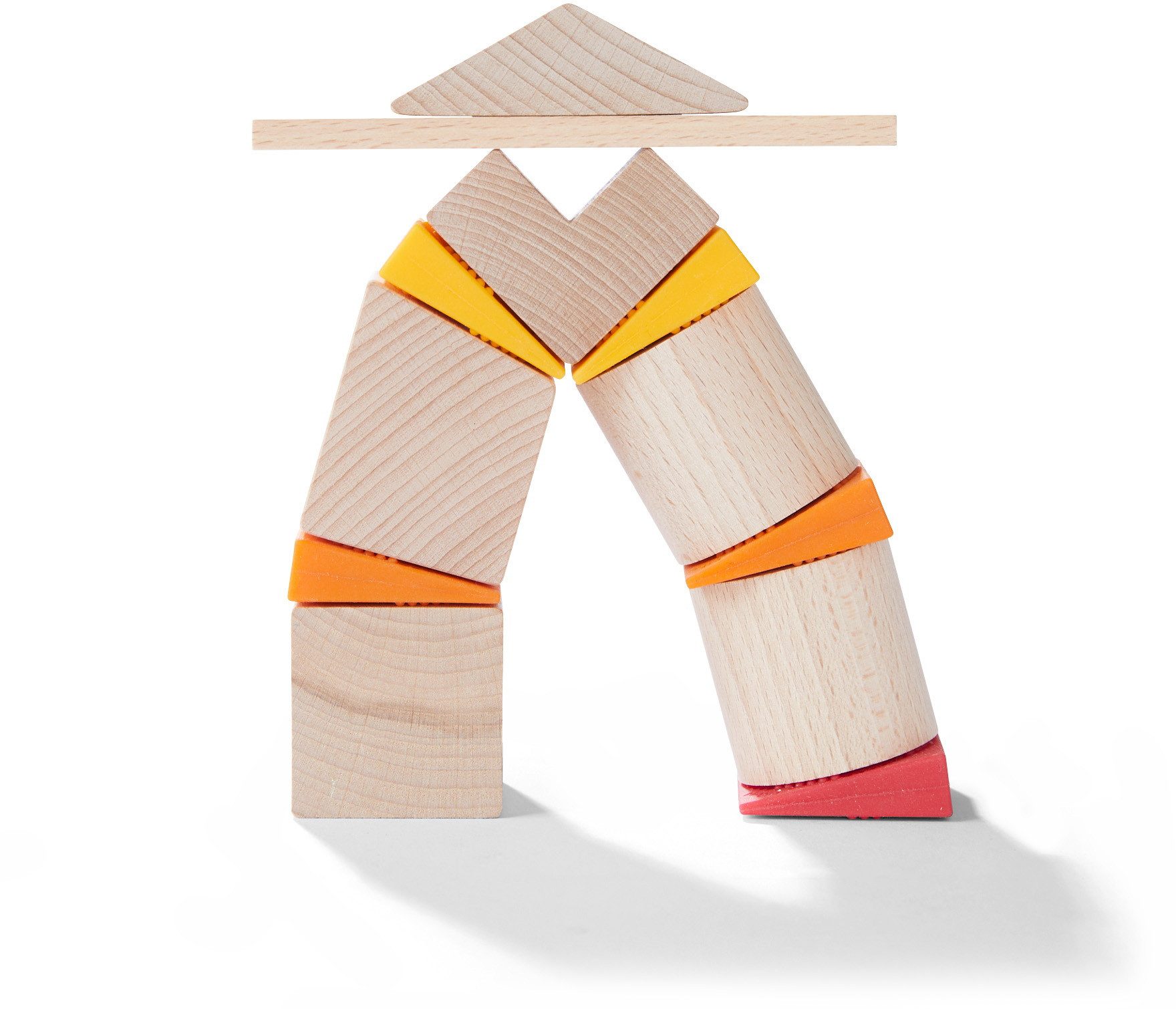 Haba Kleinkindwelt 3D Legespiel Schiefe Türme Kugeln 1306793001 Spielbausteine