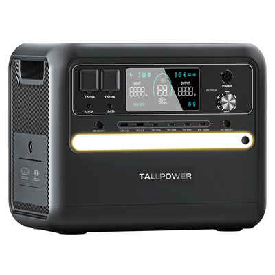 TALLPOWER Stromerzeuger V2400, 2160Wh LiFePo4 Solar Generator, 2400W AC Ausgang, UPS