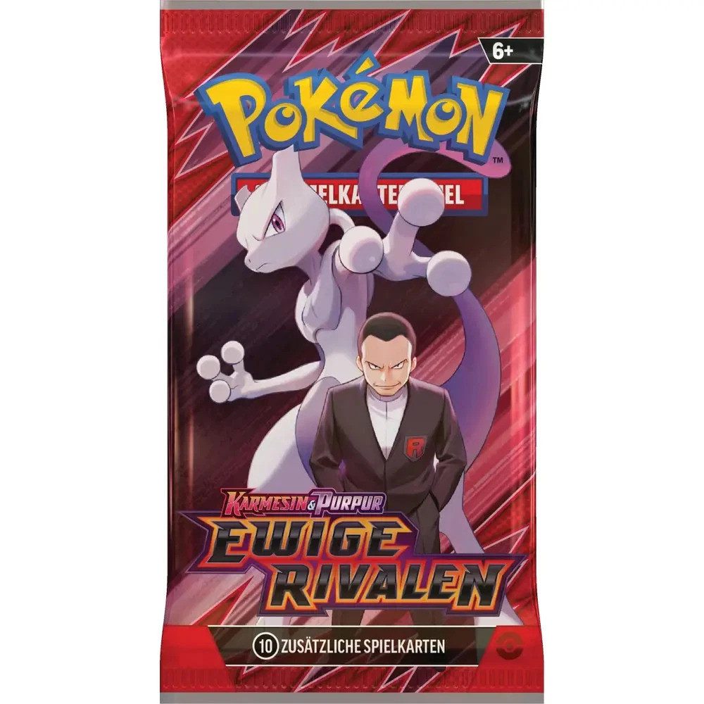 AMIGO Sammelkarte Pokémon Karmesin & Purpur - Ewige Rivalen Einzelbooster (1x Booster)