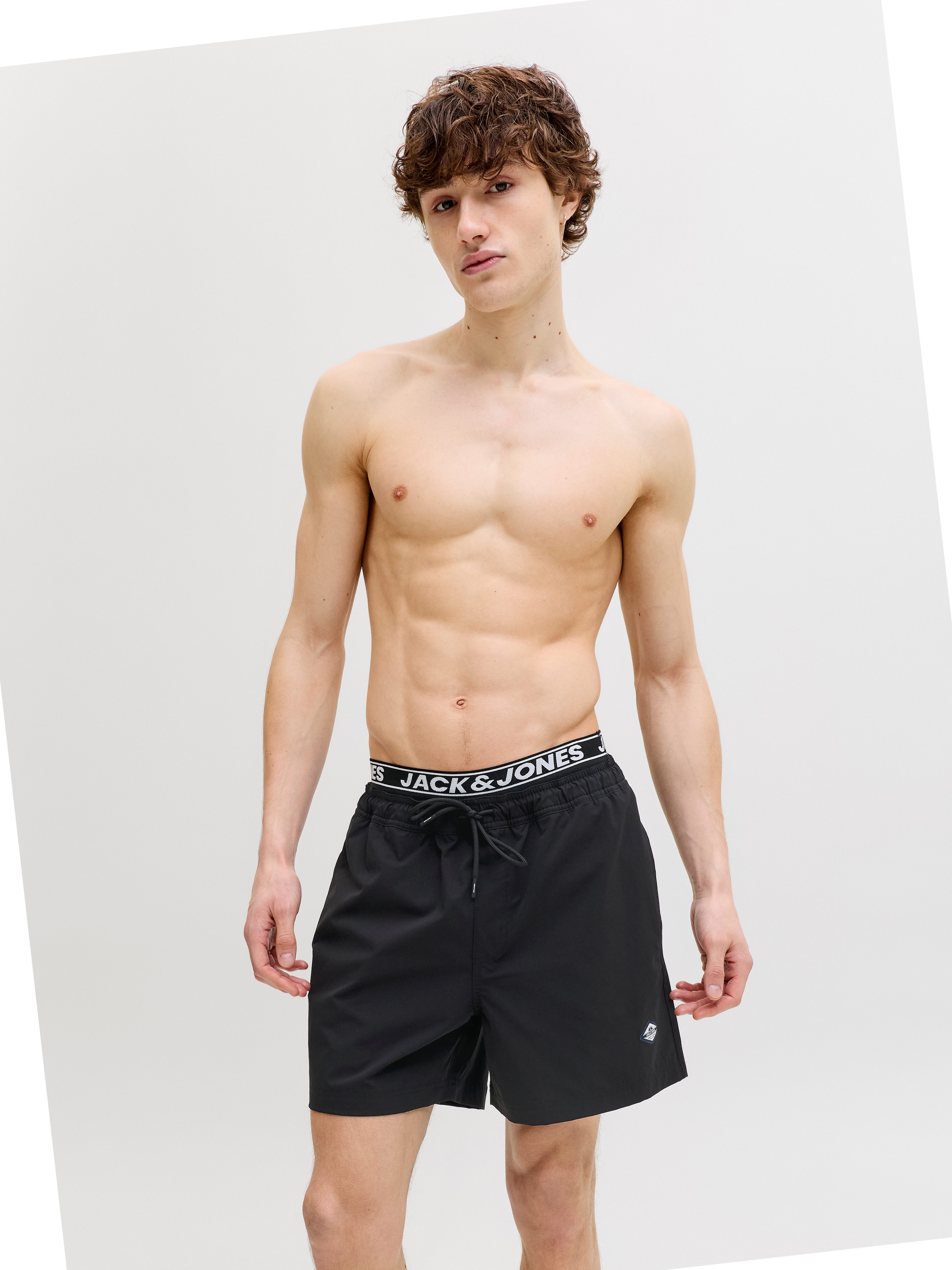 Jack & Jones Badeshorts JPSTMAUI SURF DOUBLE WB SWIM SHORTS