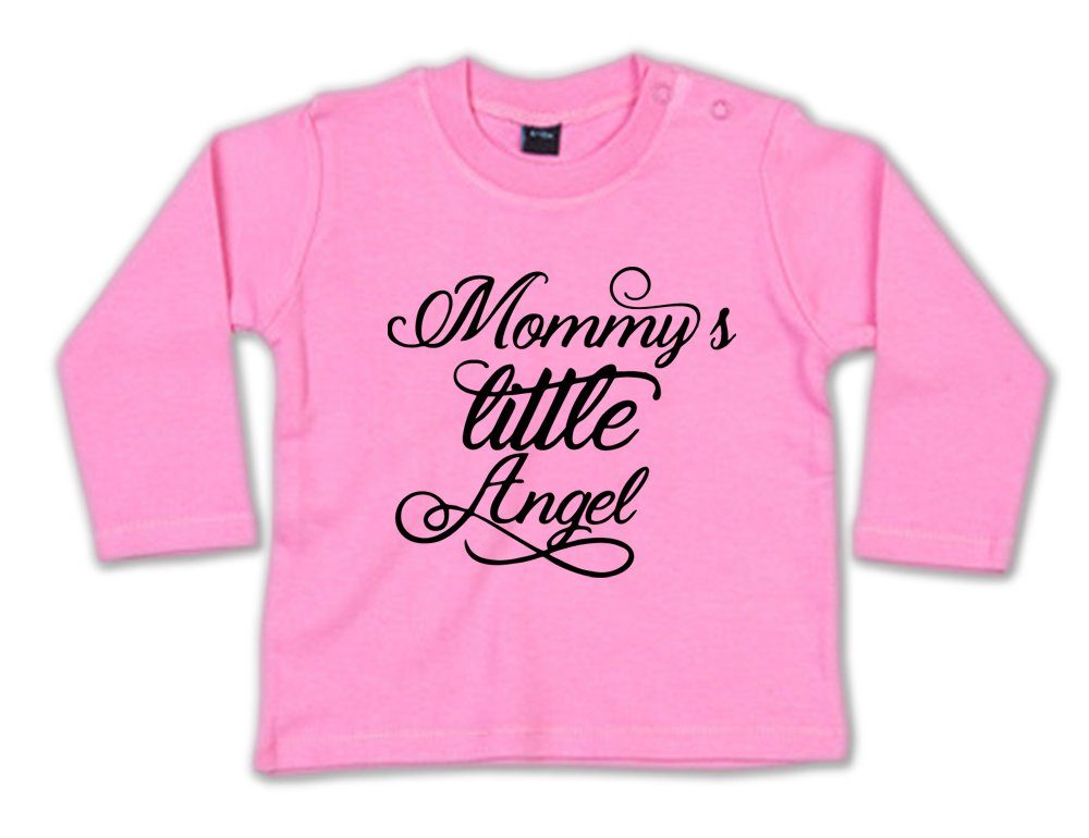 G-graphics Longsleeve Mommy´s little Angel Baby Sweater / Longsleeve T als Geschenk zur Geburt / Babyparty
