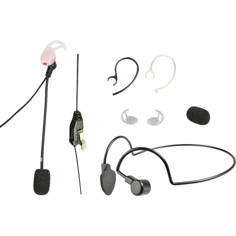 Headset/Sprechgarnitur 41651 02 K, Albrecht HS Albrecht Funkgerät Headset In-Ear