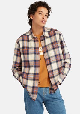 Timberland Karohemd Flannel Overshirt mit einer Brusttasche