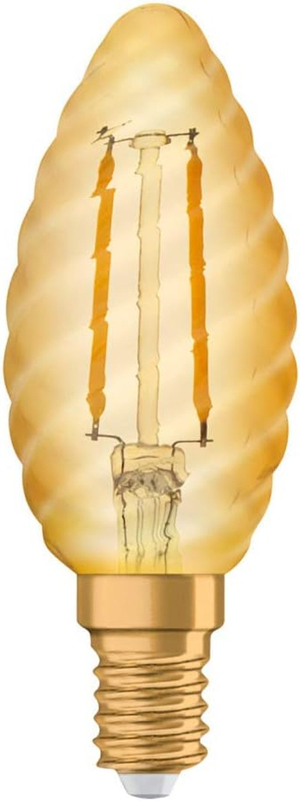 Osram LED-Leuchtmittel OSRAM LED Vintage Edition 1906, Sockel: E14, Nicht Dimmbar, Warmweiß, 1 St., OSRAM LED Vintage Edition 1906, Sockel: E14, Nicht Dimmbar, Warmweiß