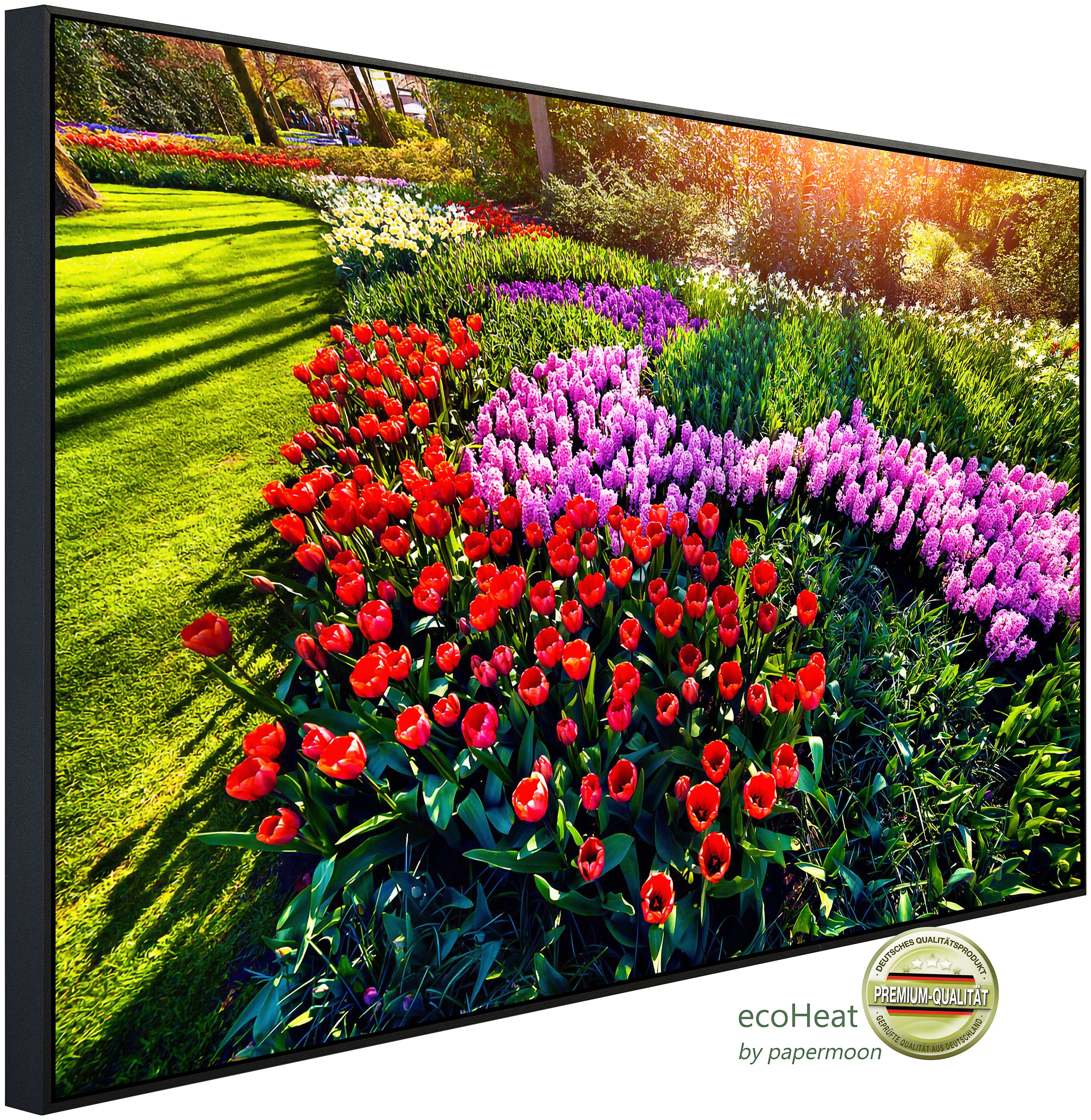 Infrarotheizung Blumen im Garten