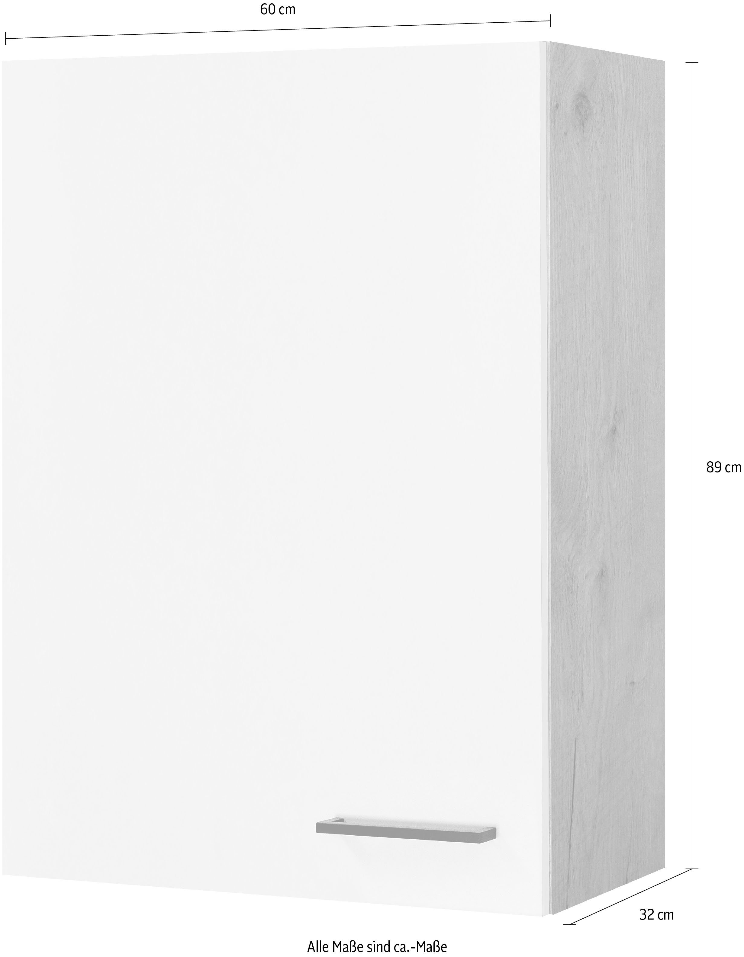 Flex-Well Hängeschrank Vintea (B für Stauraum 32 x T) H x 89 x 60 x cm, viel