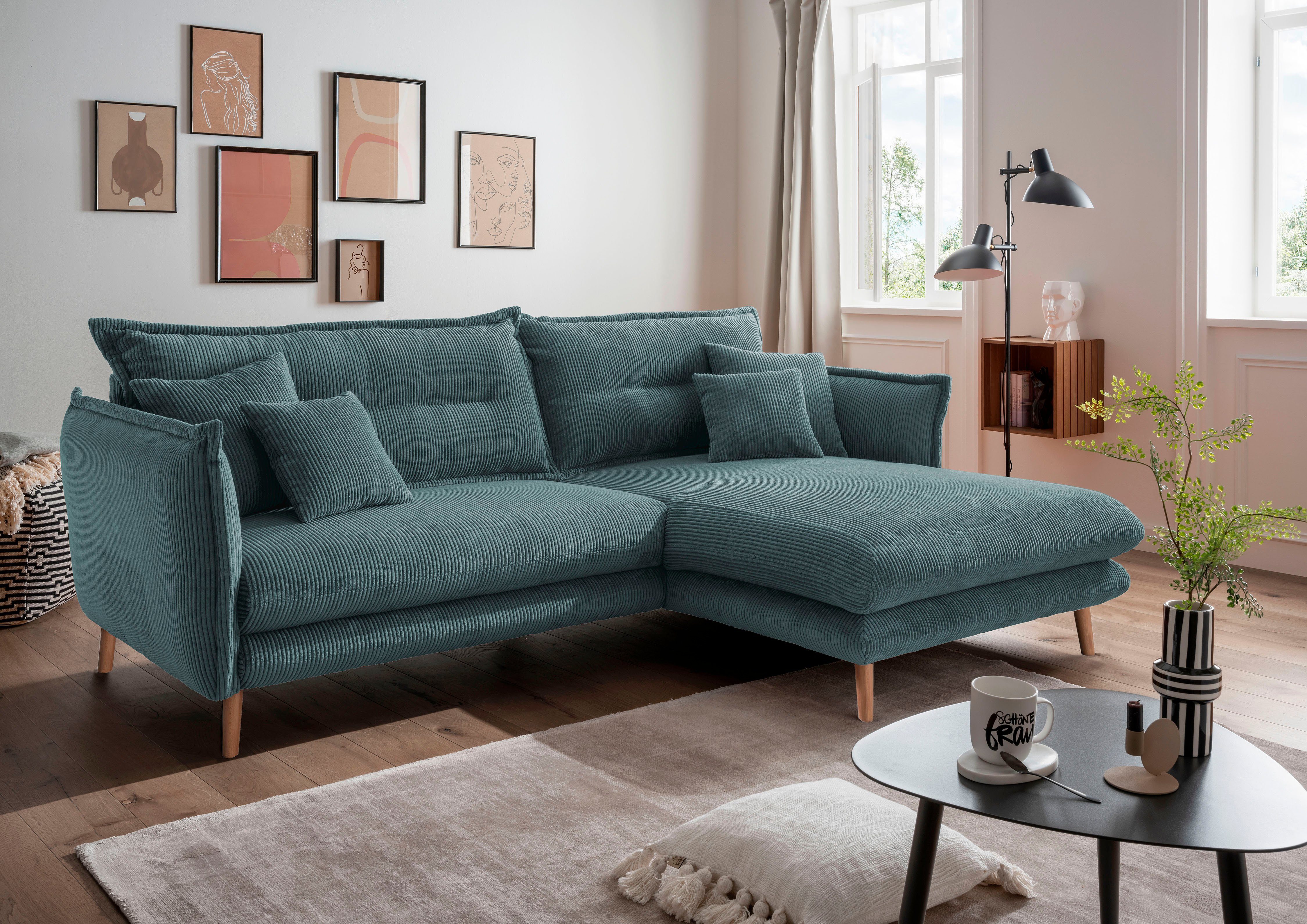 INOSIGN Ecksofa Lazio modern und bequem, günstig online kaufen