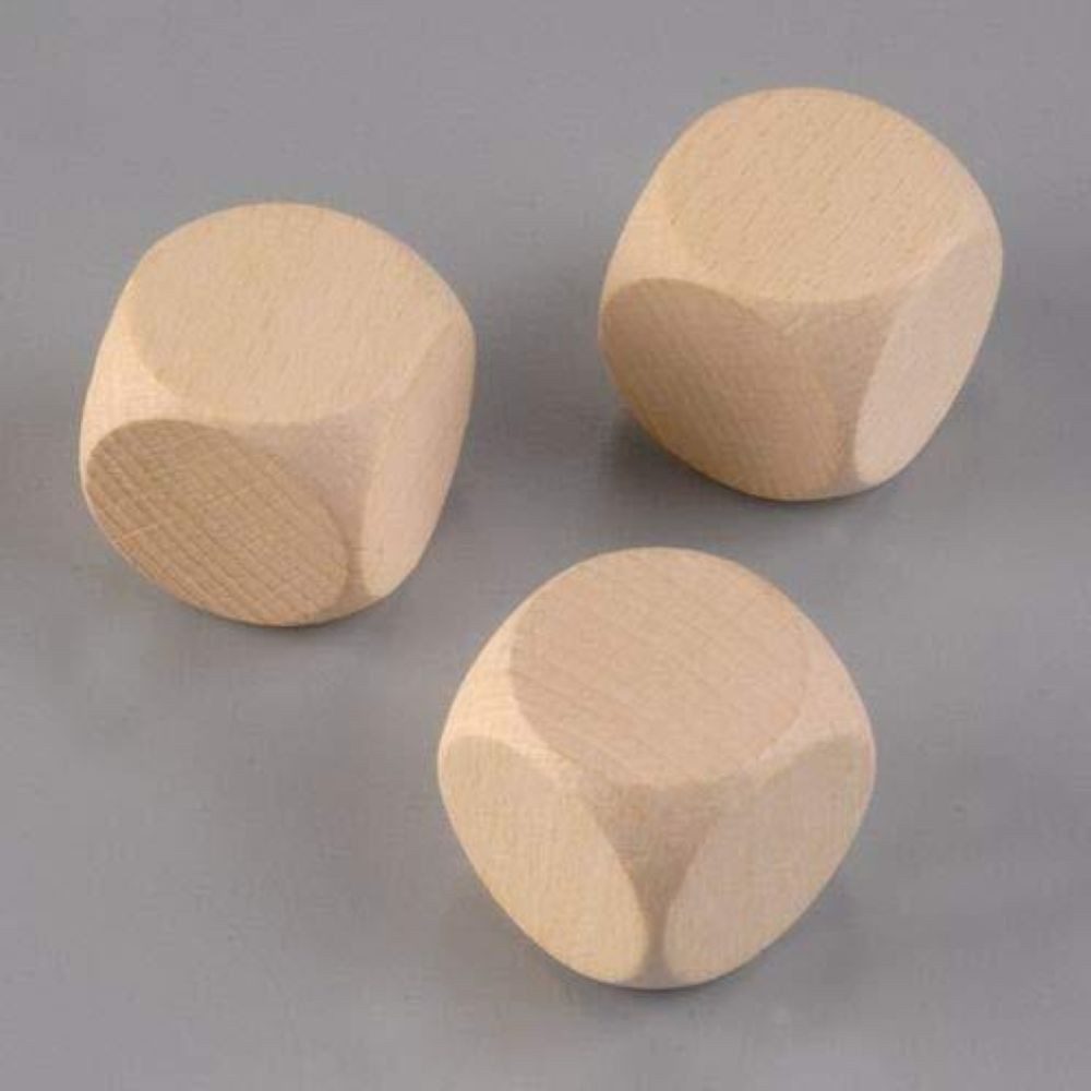 efco creative Bastelnaturmaterial Rohholzkugeln, ungebohrt / Holzwürfel, Floristik, Kugel Tischdeko, (1-tlg), Basteln / Holz / Holzartikel / Kugel
