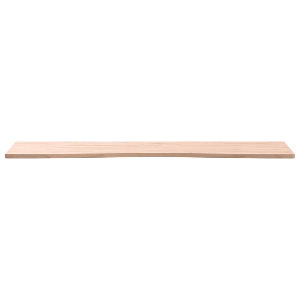 vidaXL Schreibtisch Schreibtischplatte 100x55-60x1,5 cm Bür Buche Massivholz Arbeitsplatte