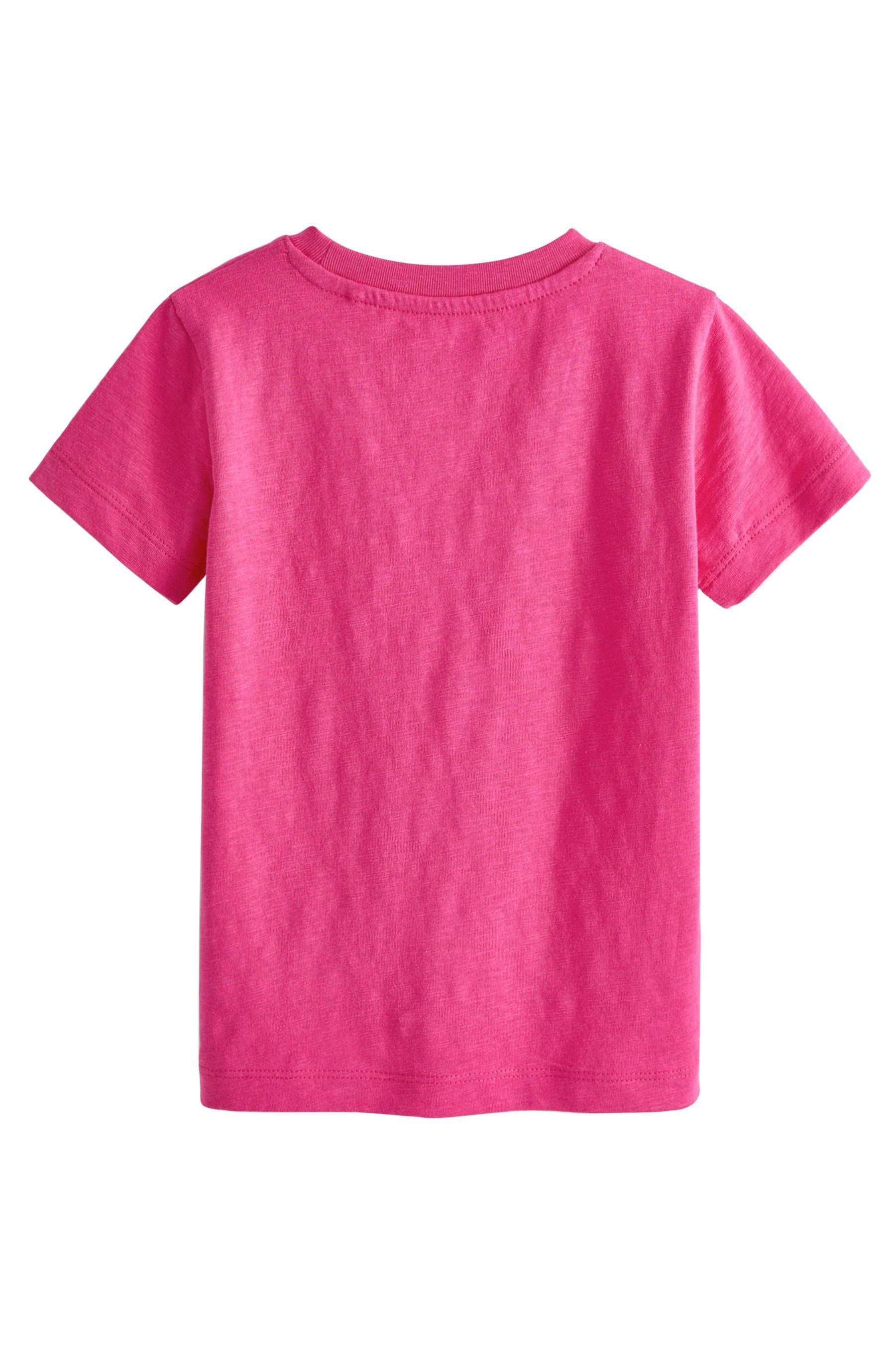 Next T-Shirt (1-tlg) Pink T-Shirt