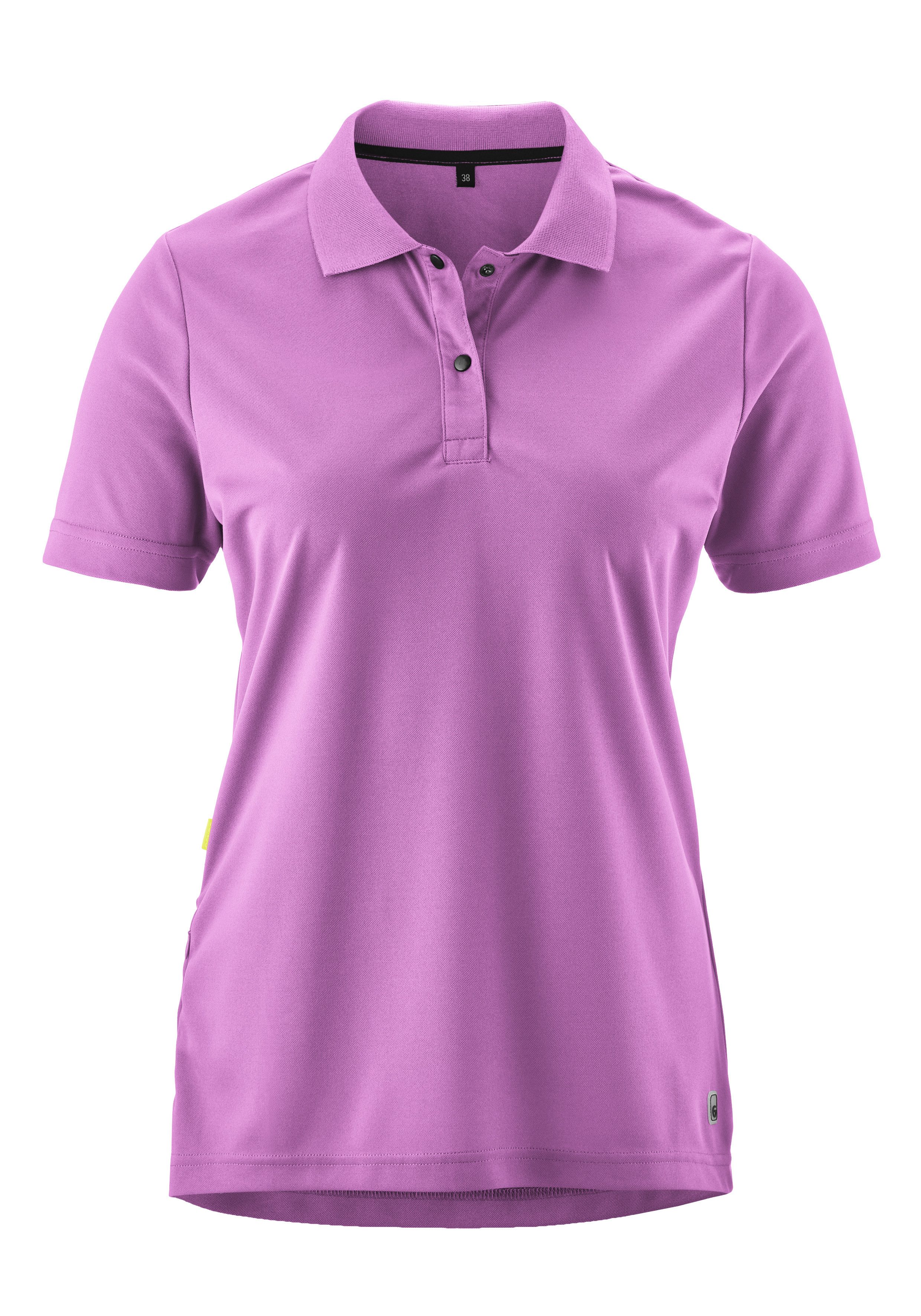 Gonso Radtrikot Essential Poloshirt W Damen Radshirt, Polo-Shirt mit Spitzkragen, mit Rückentasche