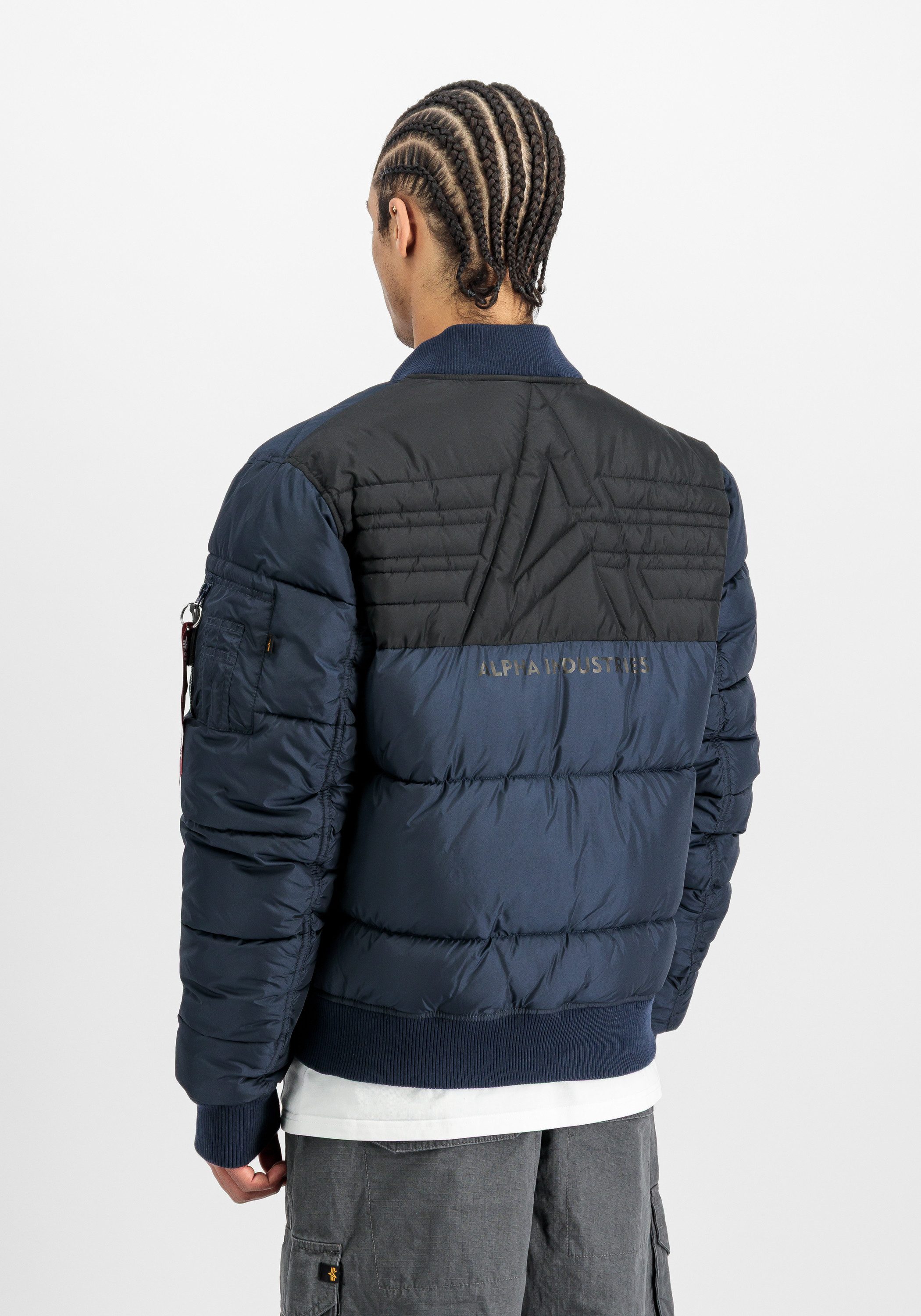 Alpha Industries Bomberjacke MA-1 Logo Puffer
