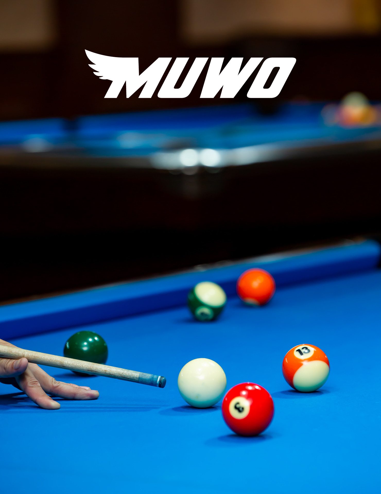 MUWO Billardtisch "Winner Pro" Billardtisch 183x102x81cm mit Zubehör