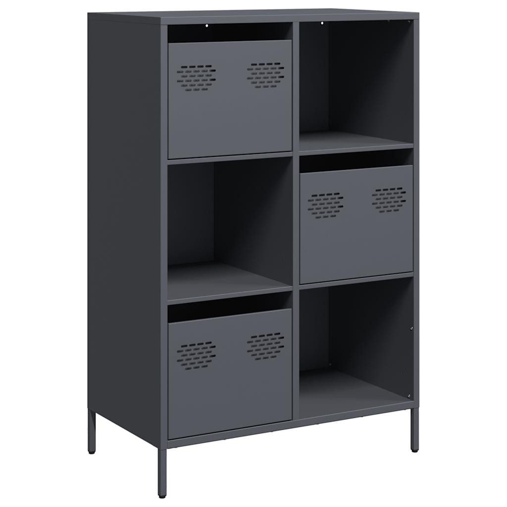 vidaXL Highboard Highboard Anthrazit 68x39x103,5 cm günstig online kaufen