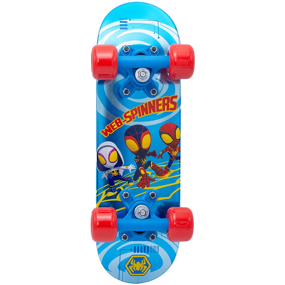 Seven Polska Miniskateboard Kinder Skateboard Board Funboard 42 cm, rutschfeste Oberfläche, hochwertig und strapazierfähig