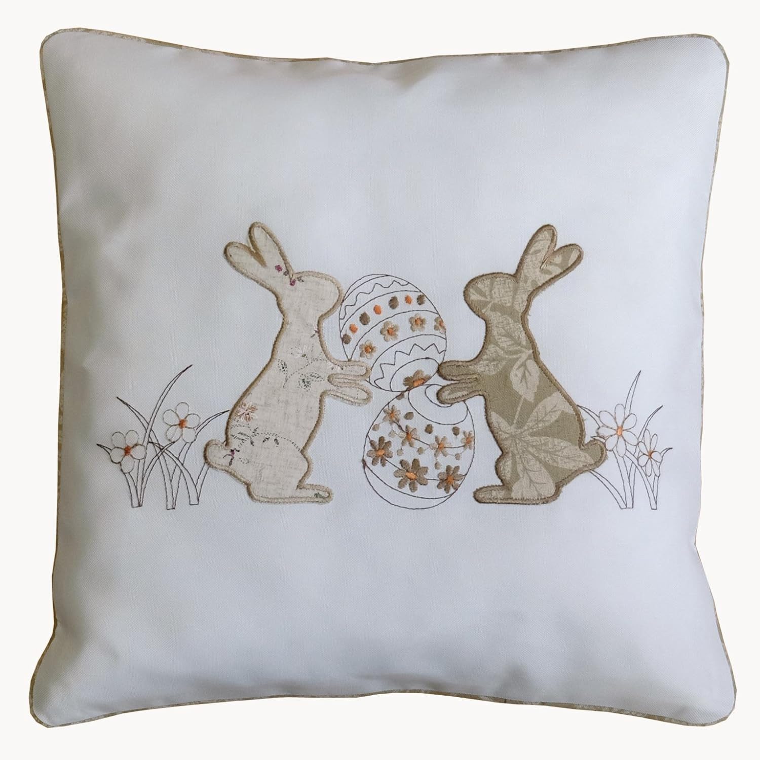 texpot Kissenhülle Stickerei Osterei Ostern Dekokissen Sofakissen, (1 Stück günstig online kaufen