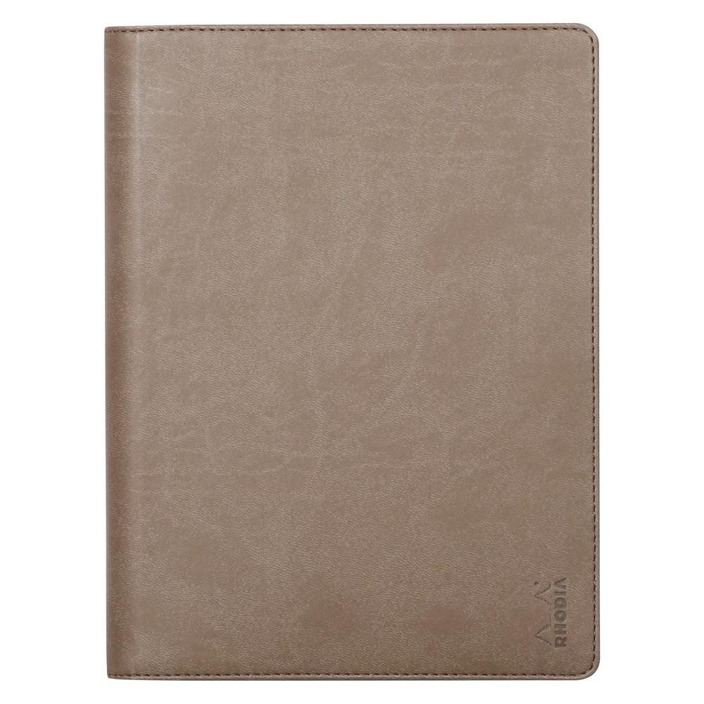 Rhodia Konferenzmappe Rhodia Rhodia Etui für Block/Buch A5 taupe