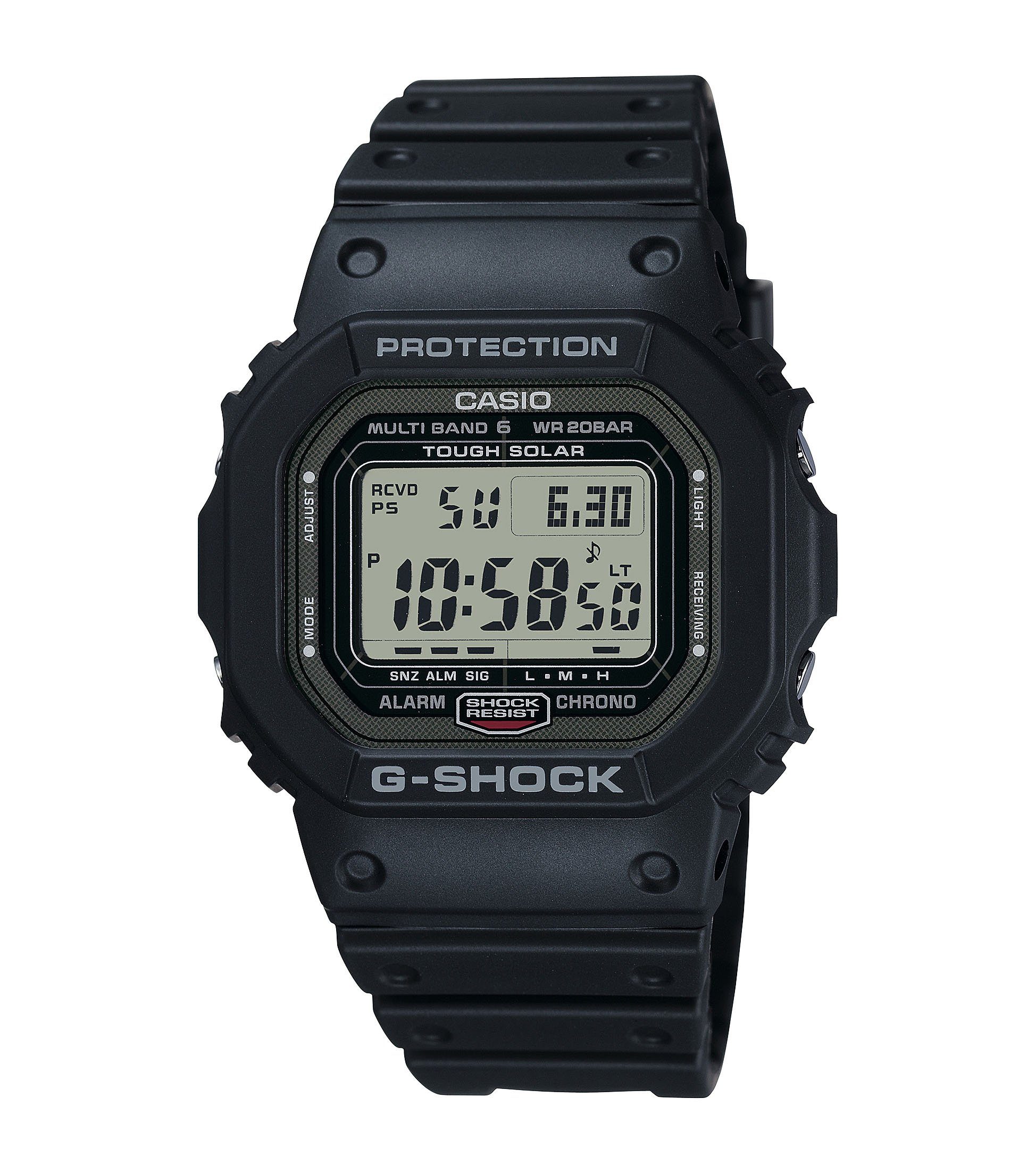 CASIO Digitaluhr Casio G-Shock Funk-Solar-Uhr GW-5000U-1ER günstig online kaufen