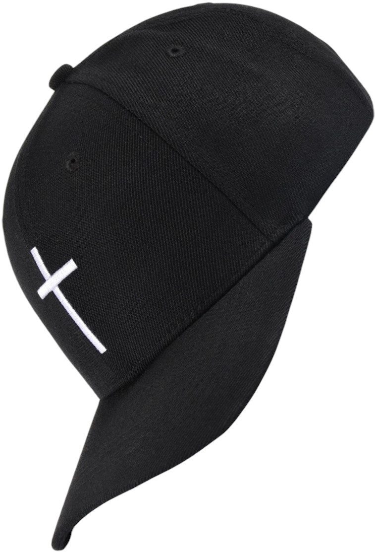 Baseball Cap mit Kreuz-Stickerei (optimale Passform, Unisex)