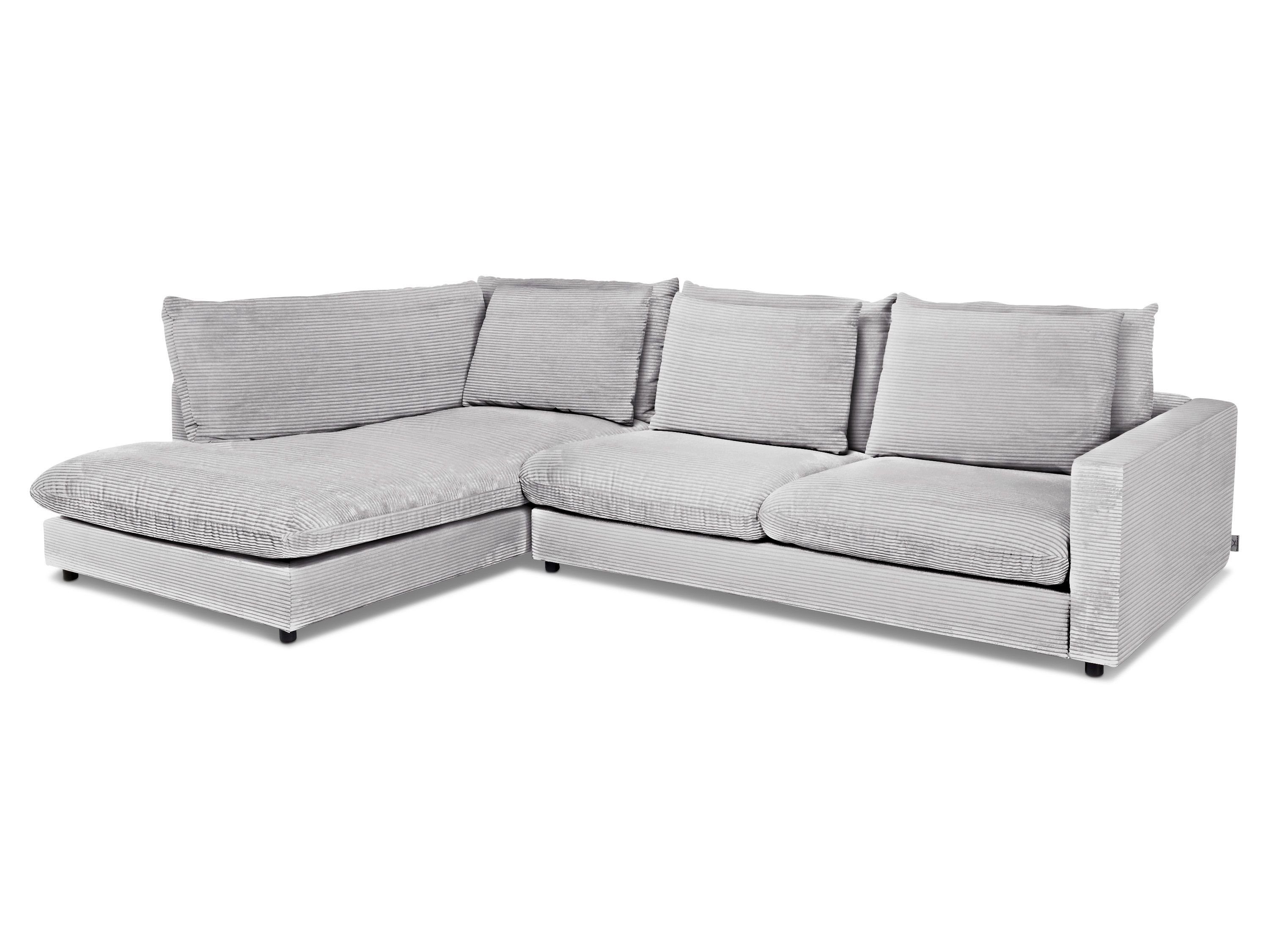 Sansibar Polsterecke Polsterecke, Polsterecke SANSIBAR DAGEBÜLL (BB 228x321 cm) BB 228x321 cm Polsterecke Ecksofa Wohnlandschaft Eckcouch grey