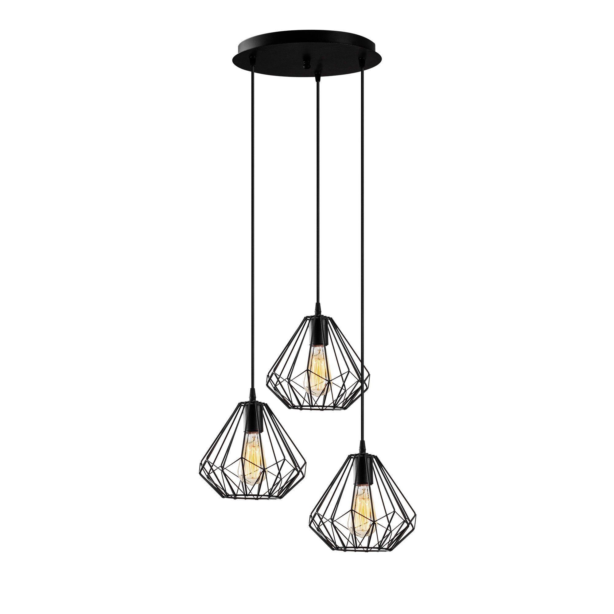 Opviq Kronleuchter Diamond, ohne Leuchtmittel, Kronleuchter, E27, ohne Leuchtmittel, IP20